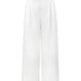 Jemmia Straight Wide Leg Cotton Blend Floor Length Pants