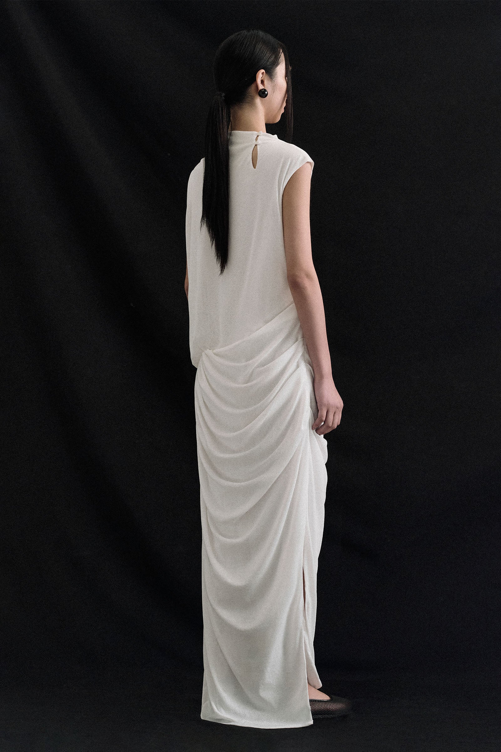 Mel High Neck Maxi Dress