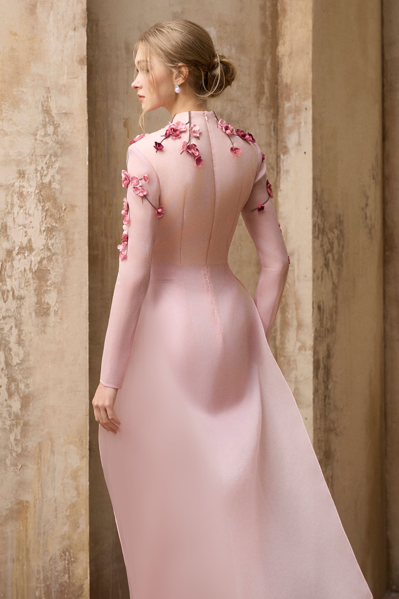 Victoire Applique Maxi Dress