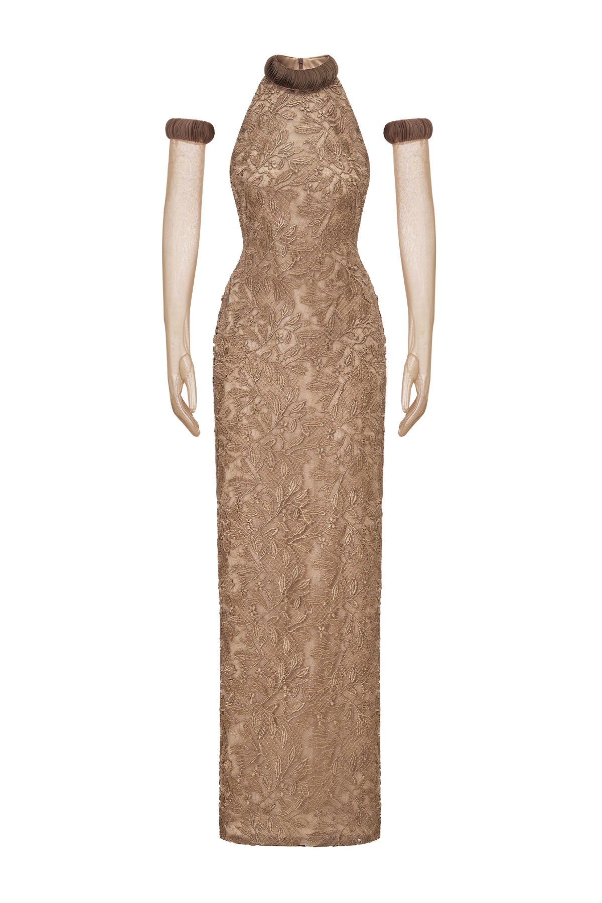 Elara Halter Maxi Dress