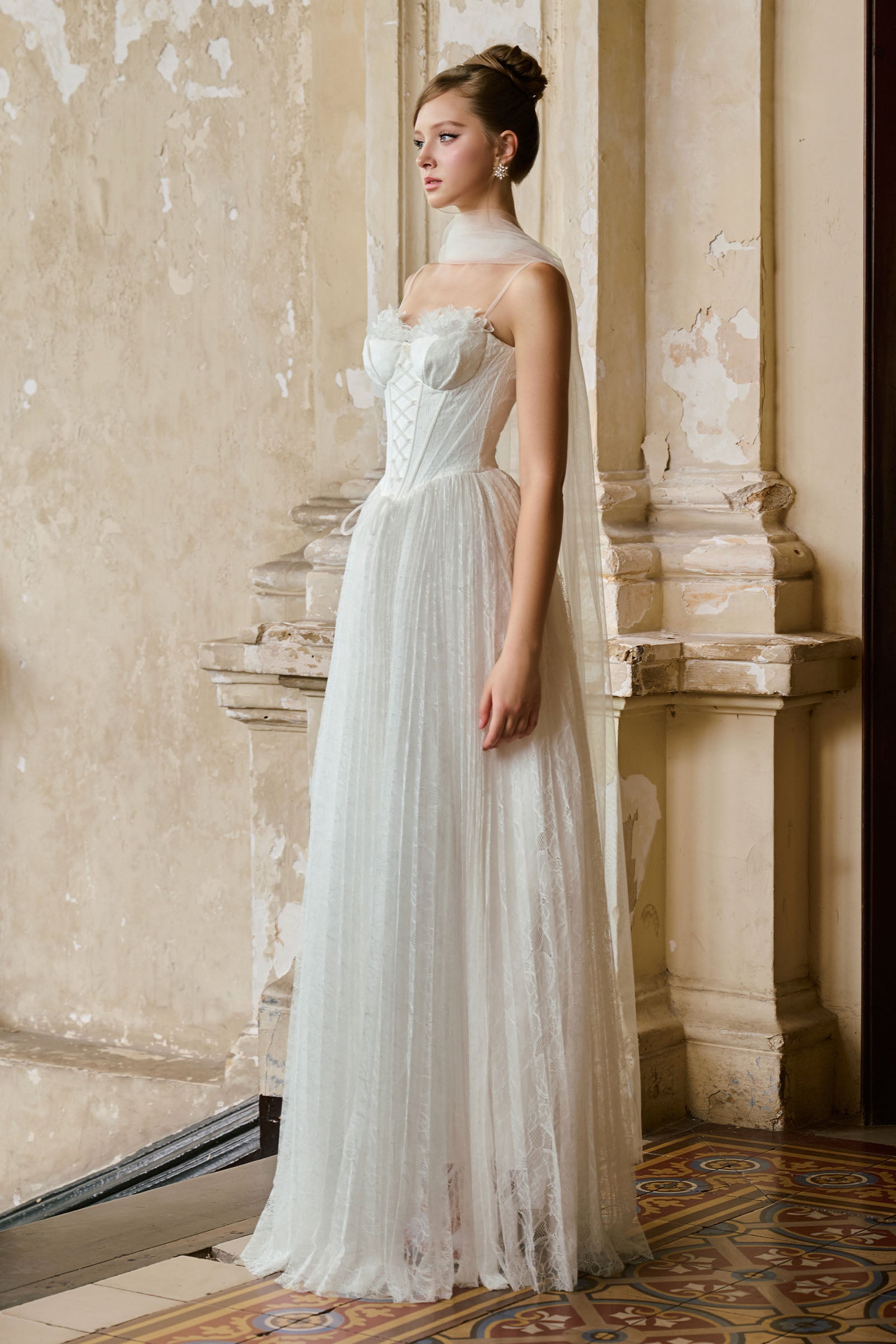 Twilight Pleated Maxi Dress