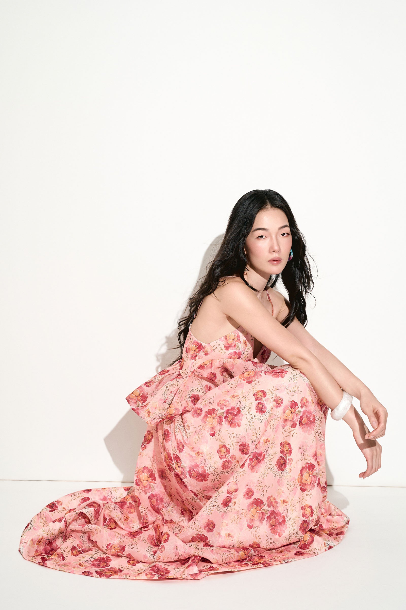 Rosalind V-Neck Maxi Dress