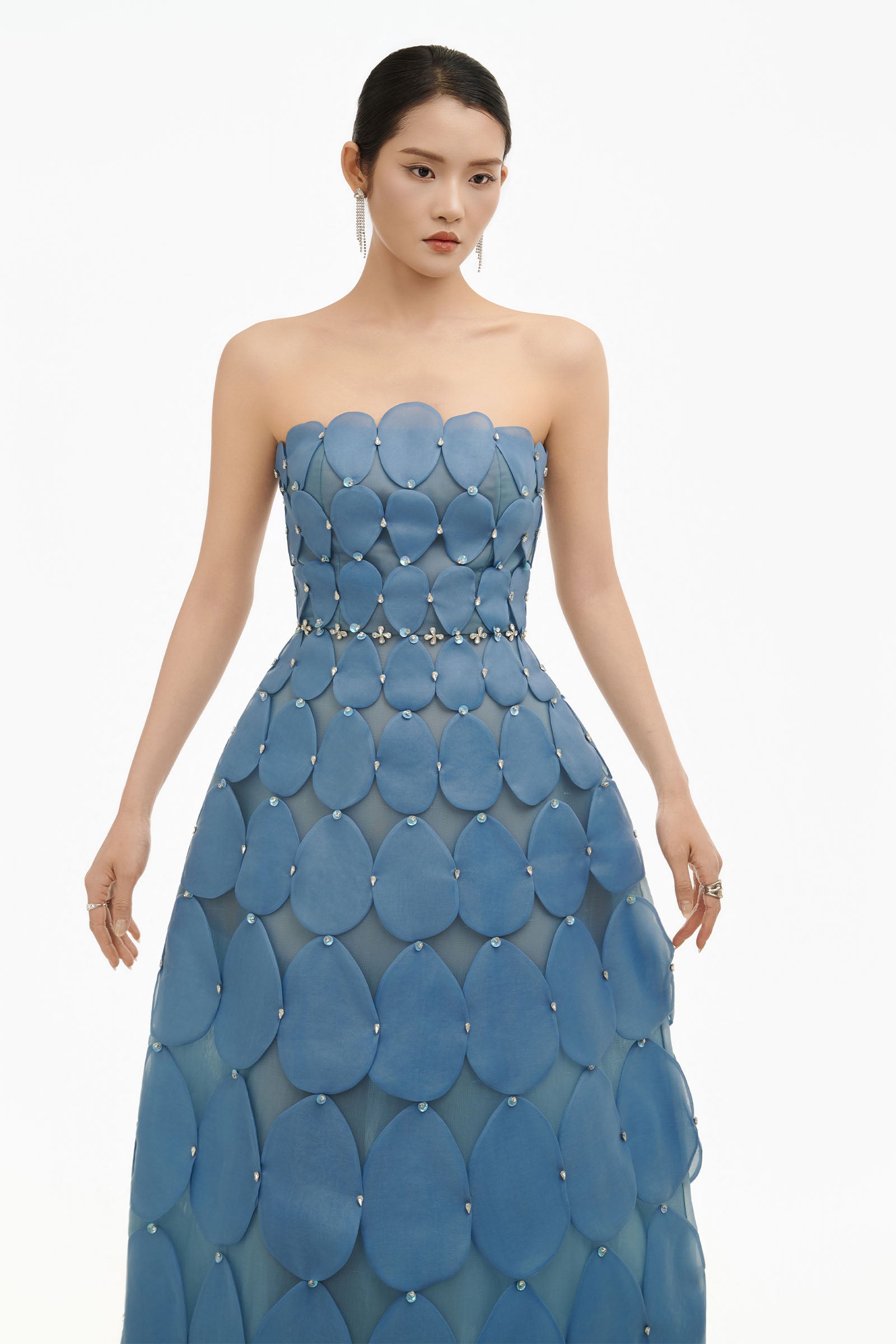 Celeste Straight Across Maxi Dress