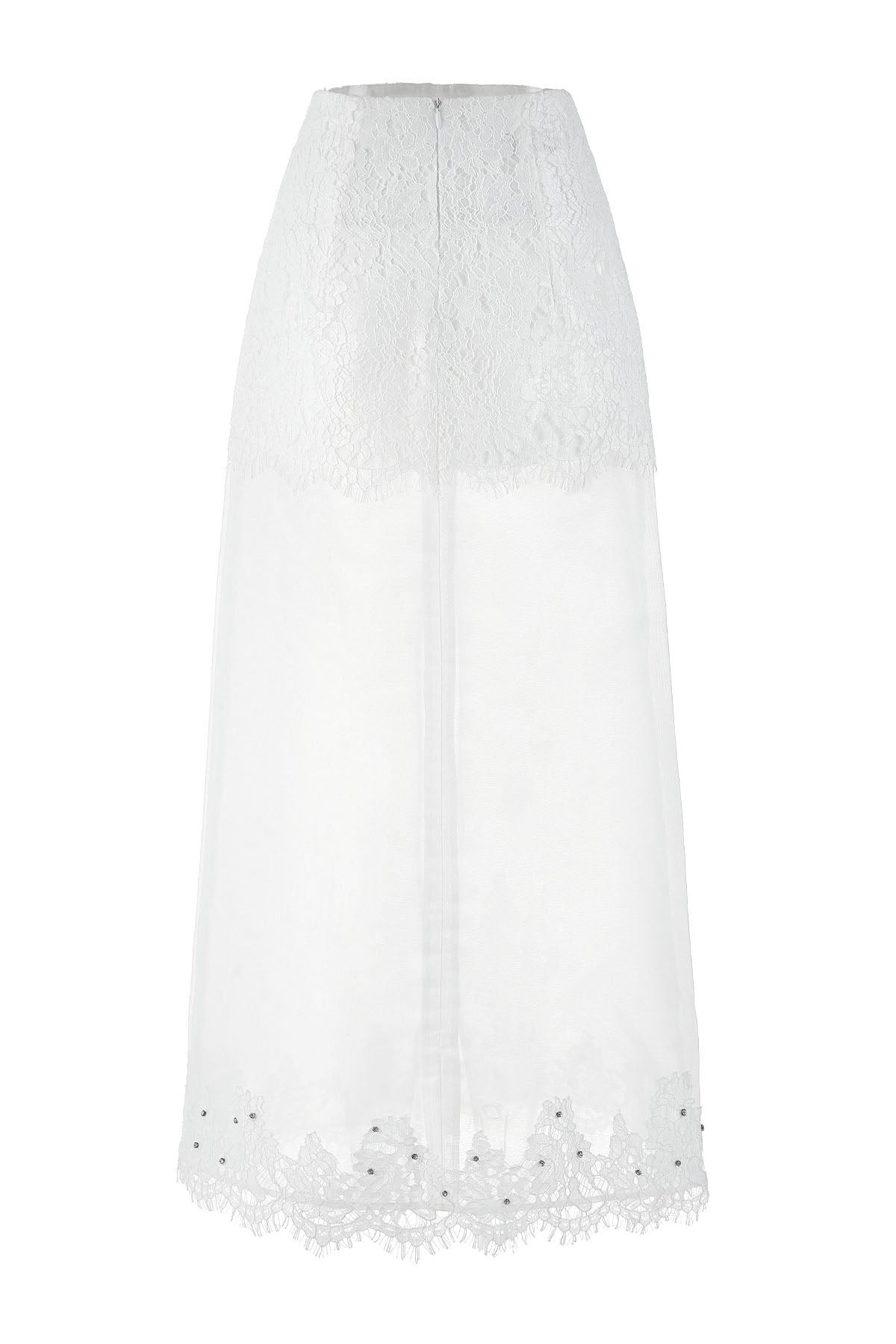 Ethereal Rhinestone Skirt