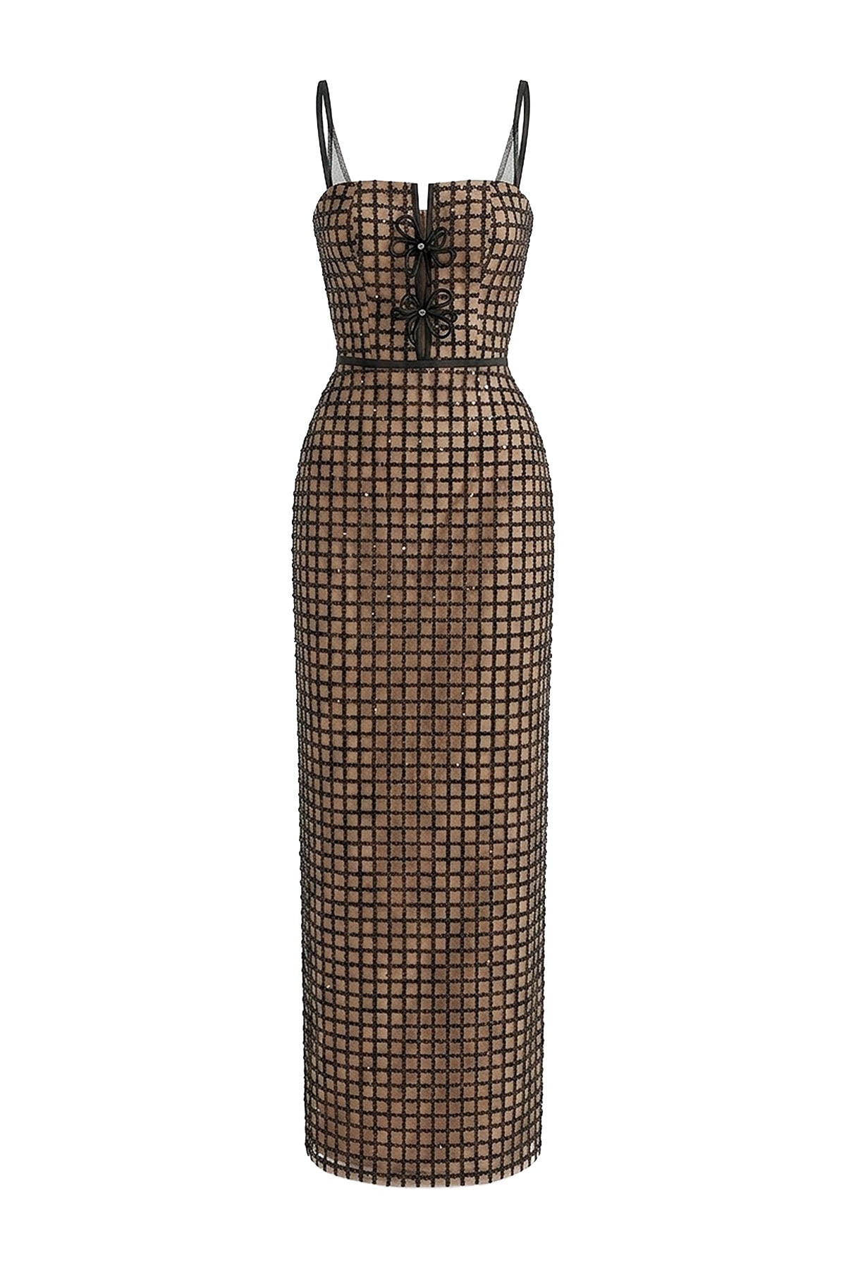Odette Square Neck Maxi Dress