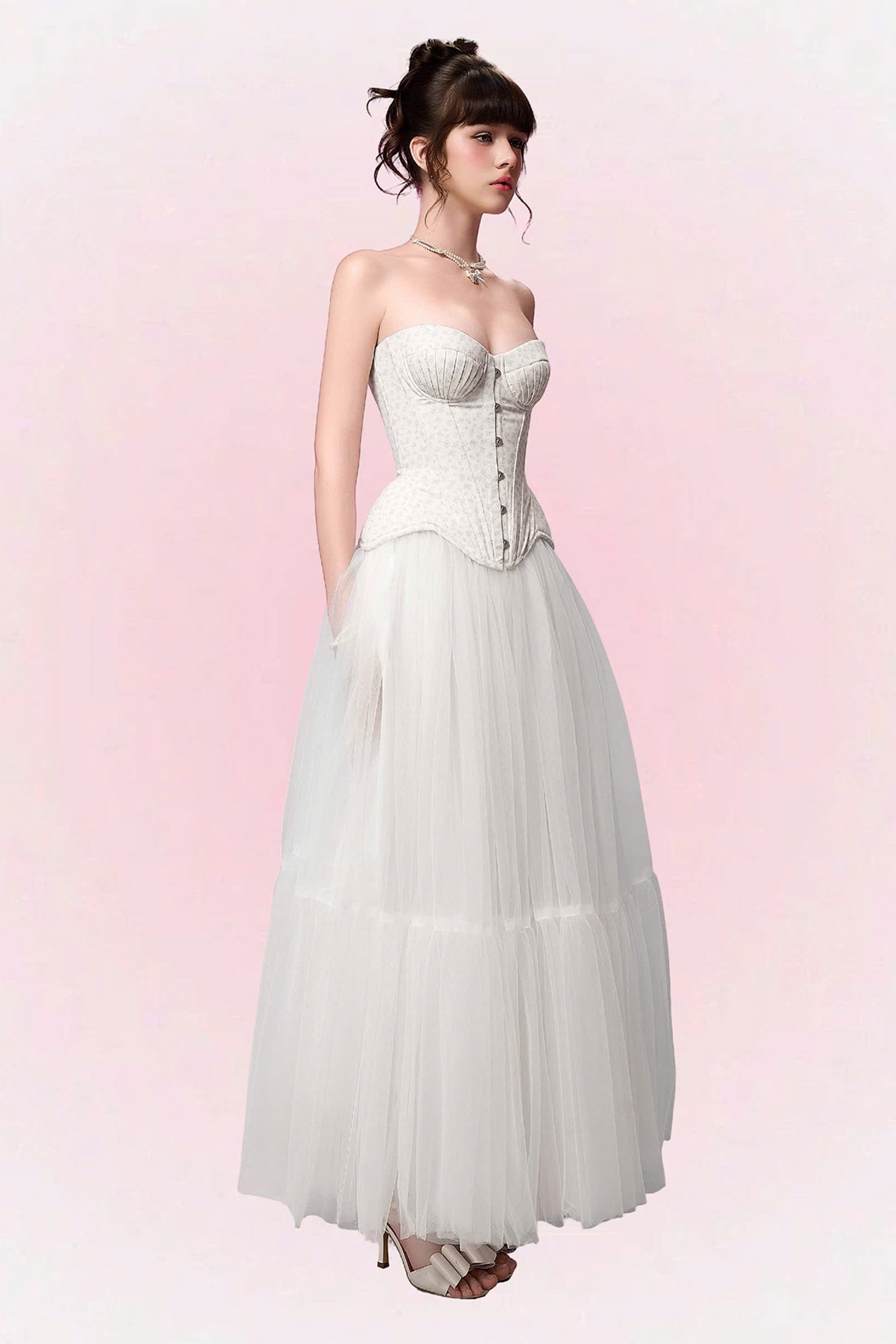 Meli Ball Gown Gathering Skirt