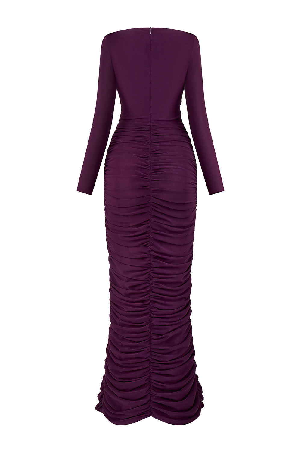 Women's Aquila Gathered Cut-Out Mesh Spandex Ankle Length Dress S/M/L/Customize Plum Mean Blvd Plum / Customize Women's Aquila Gathered Cut-Out Mesh Spandex Ankle Length Dress S/M/L/Customize Plum Mean Blvd Plum / Customize