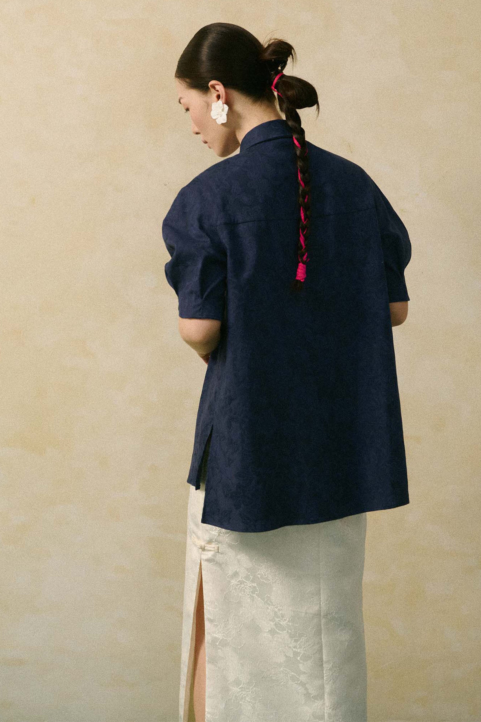 Lam Kieu Ribbon Top