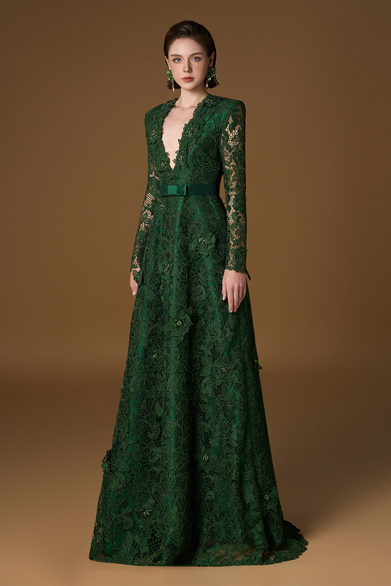 Sylve V-Neck Maxi Dress