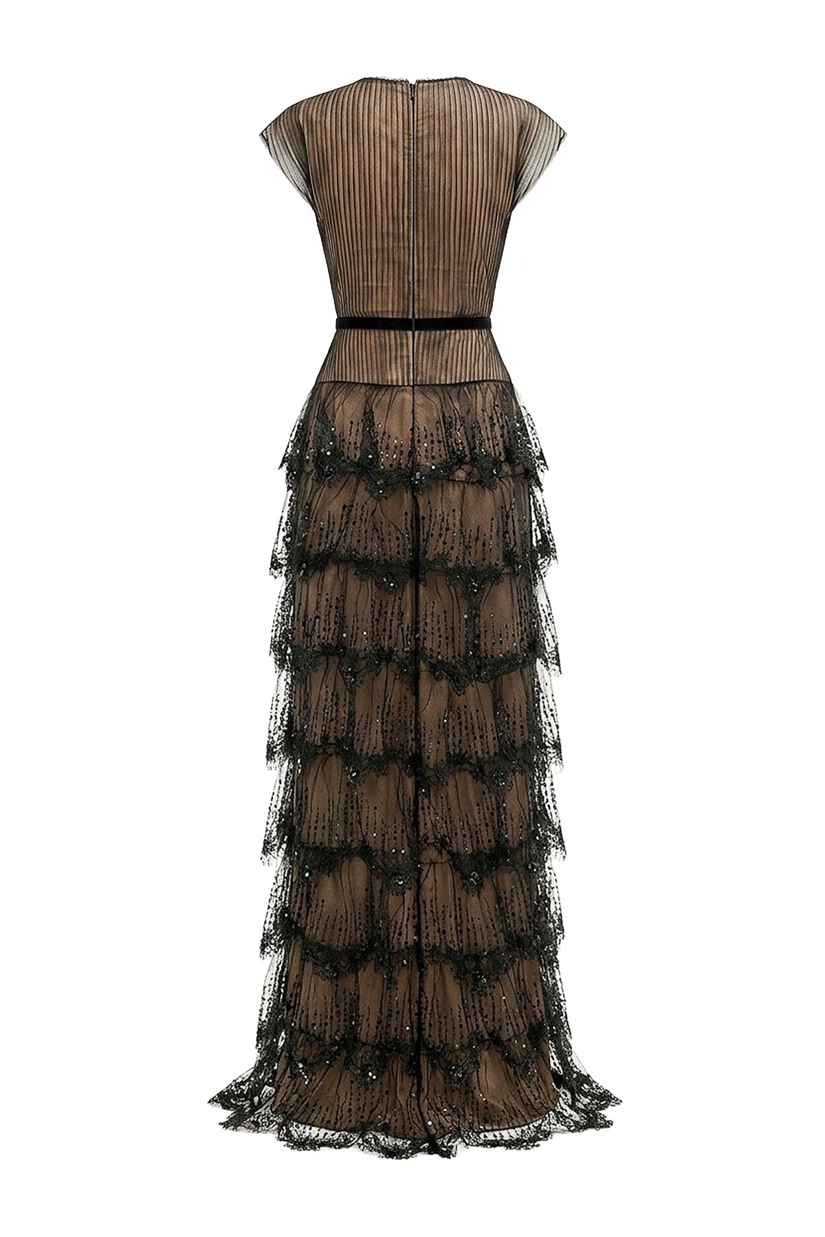 Noiré V-Neck Maxi Dress
