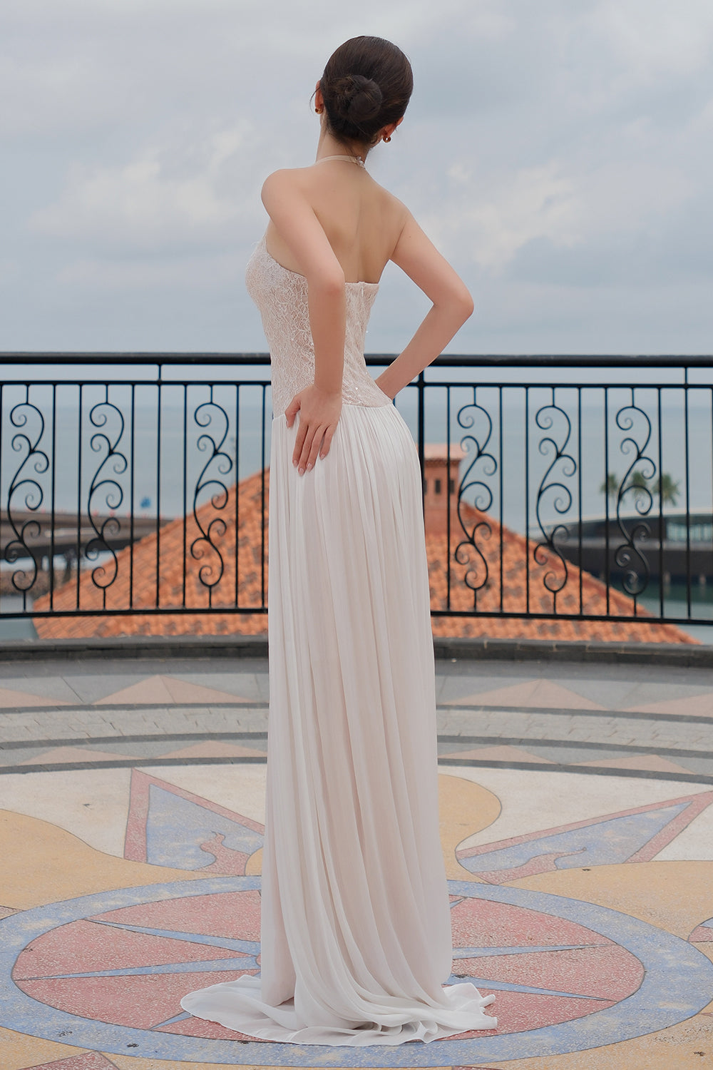Seraphina Halter Maxi Dress