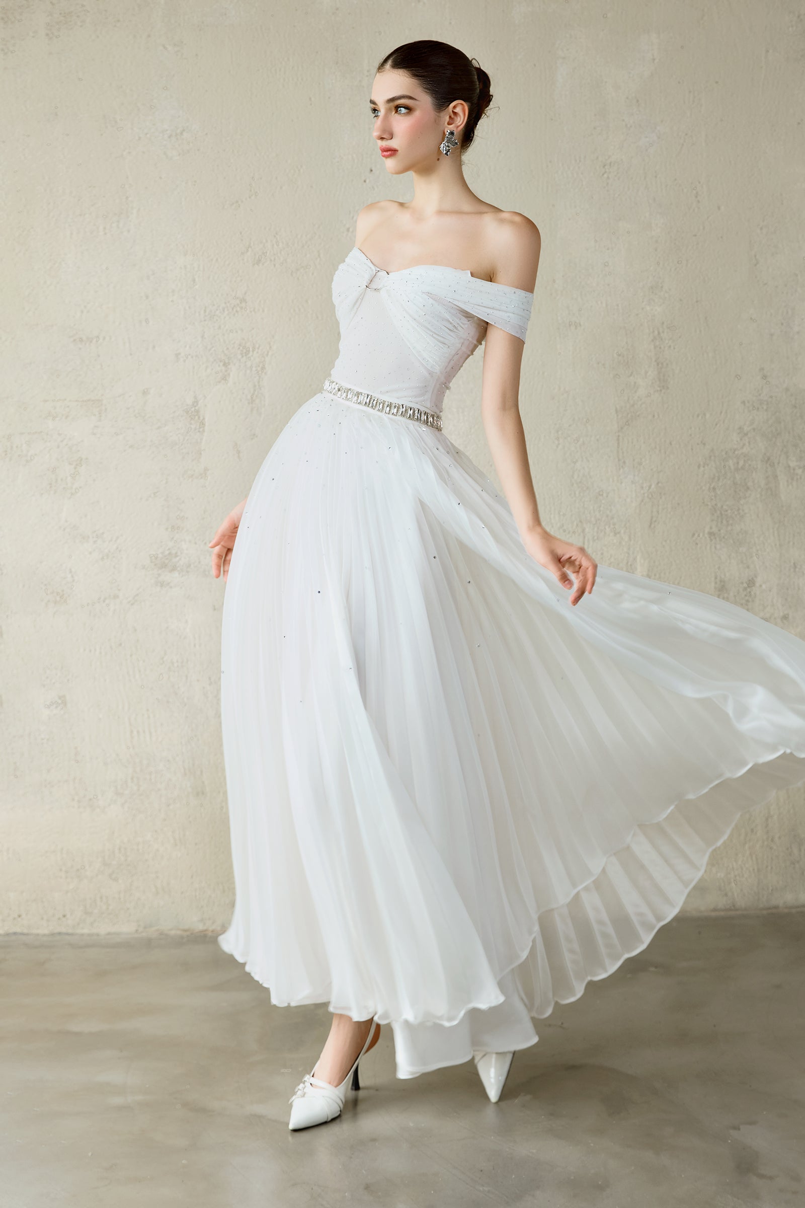 Jolie Pleated Skirt