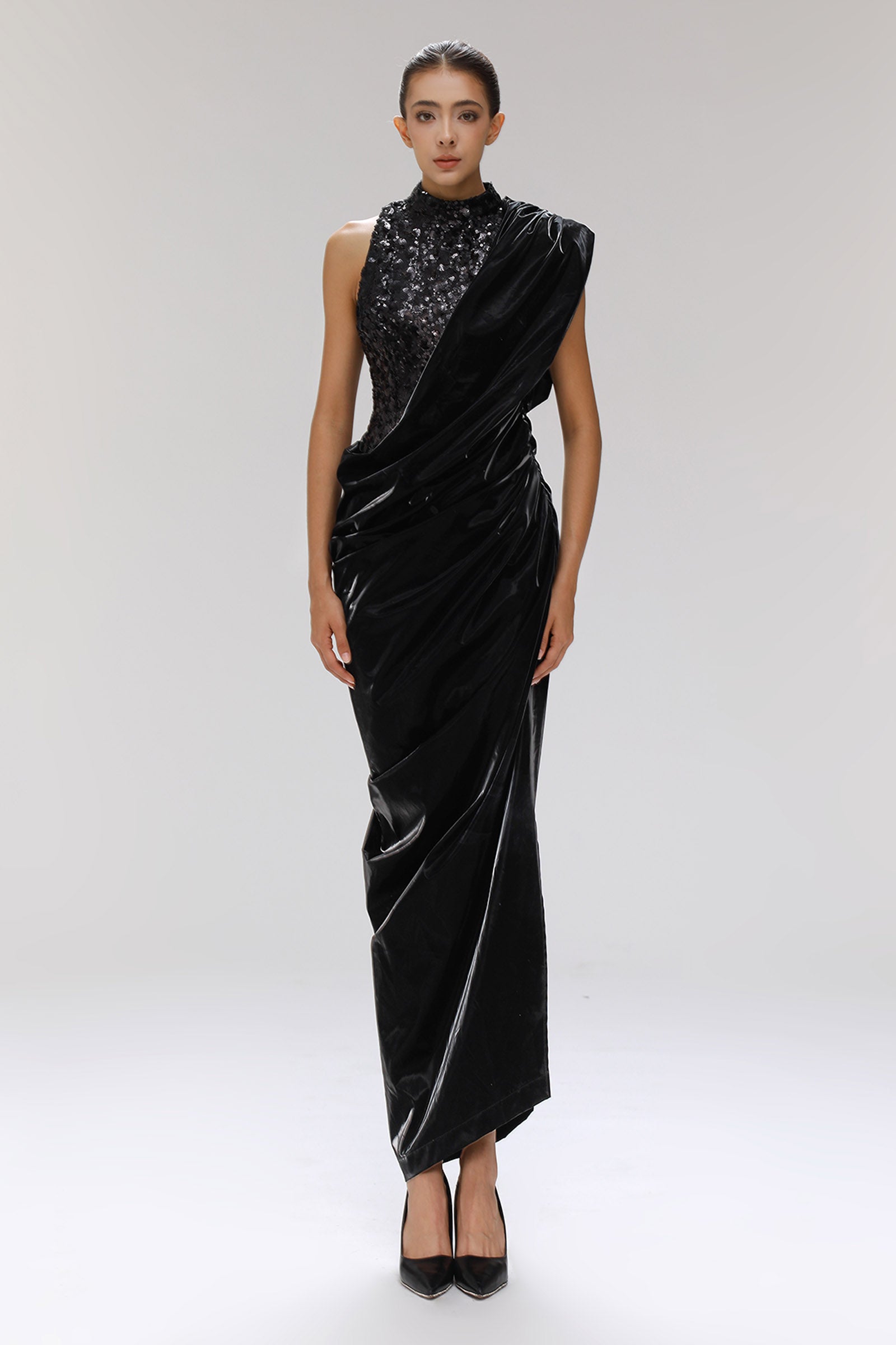 Senses Draped Maxi Dress