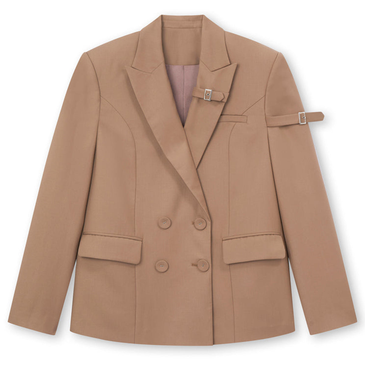 Ceci V-Neck Button Blazer