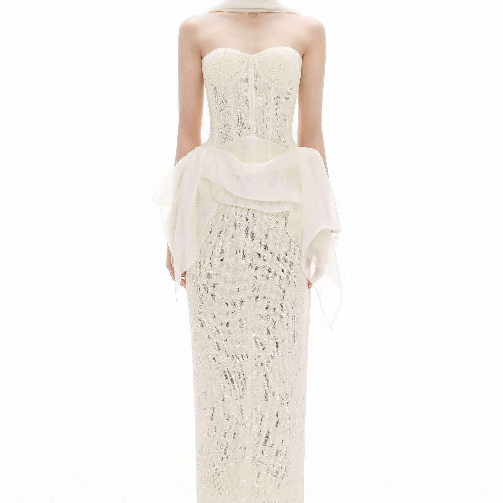 Rachel Sweetheart Maxi Dress