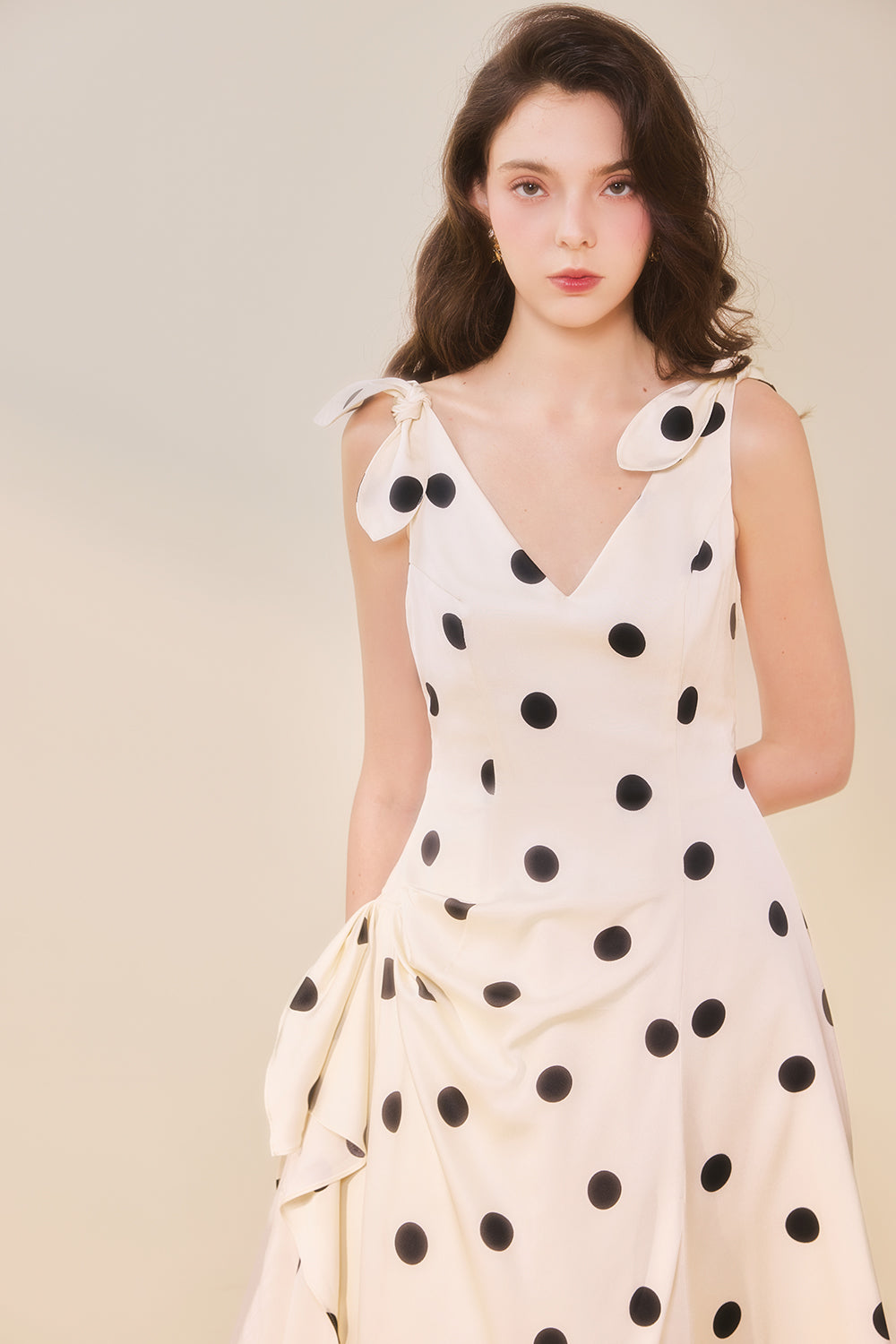 Miel V-Neck Midi Dress