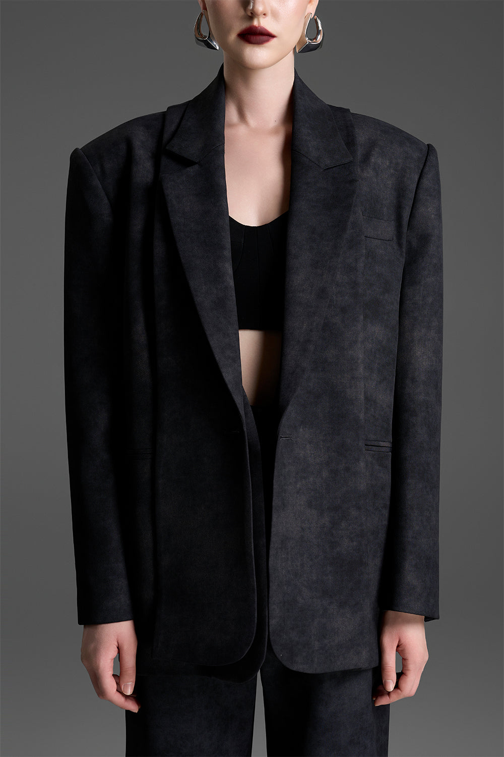 Myla Collared Tweed Blazer