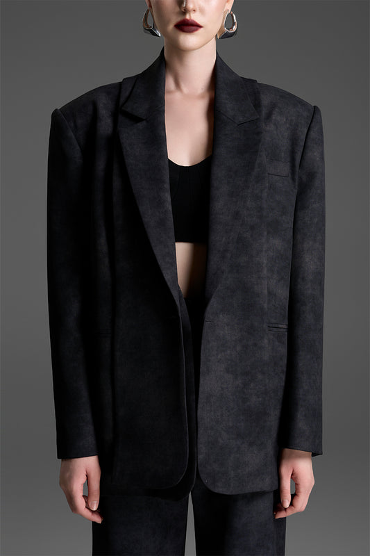 Myla Collared Tweed Blazer