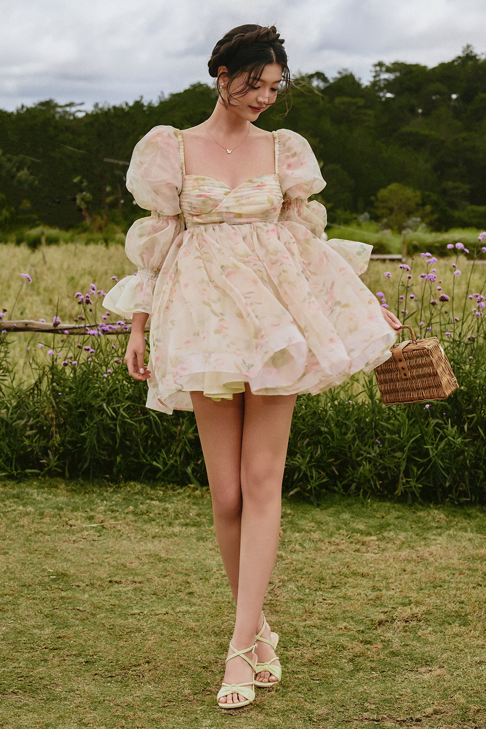 Rapunzel Babydoll Mini Dress