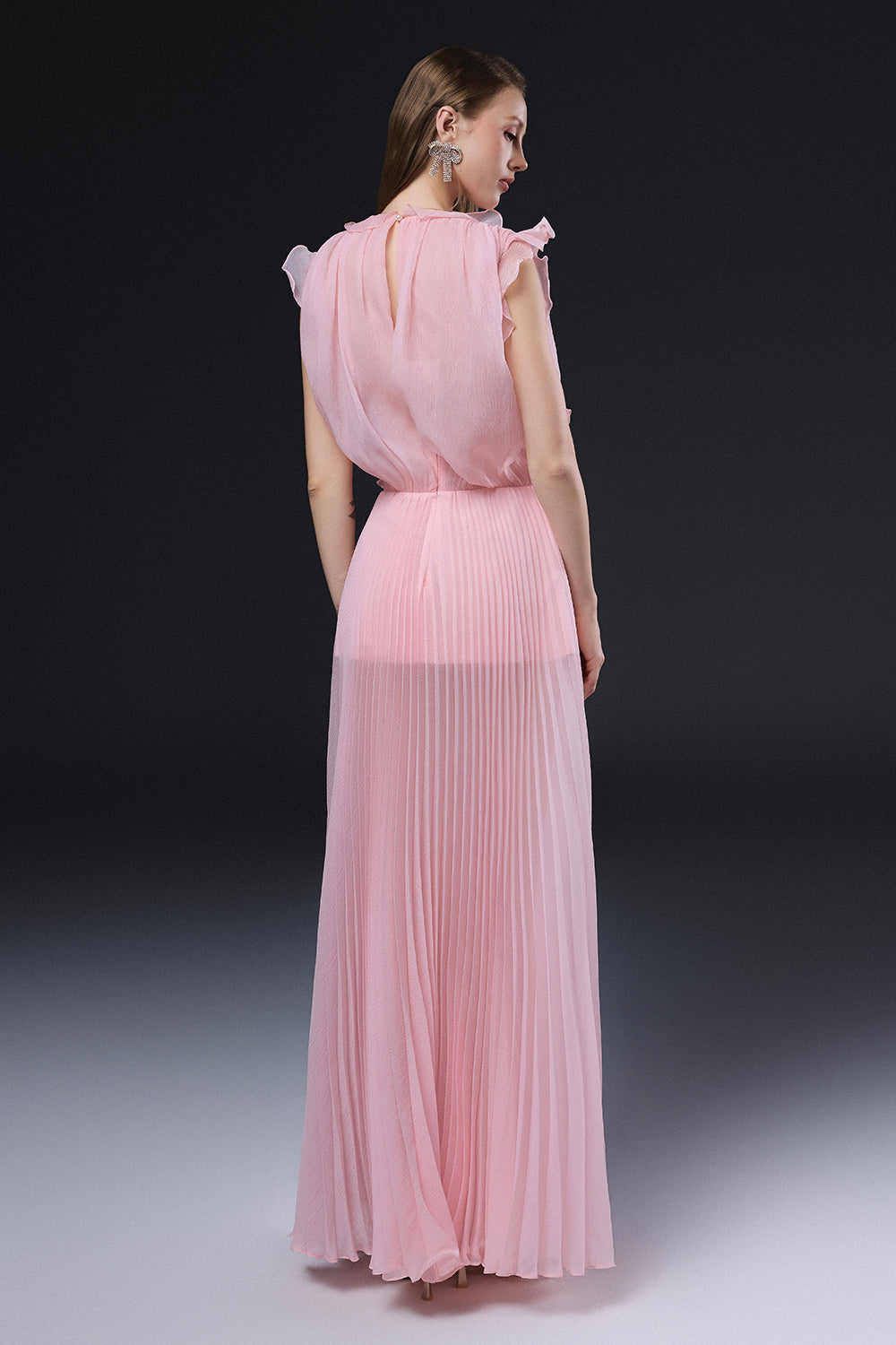 Valencia Ruffle Maxi Dress