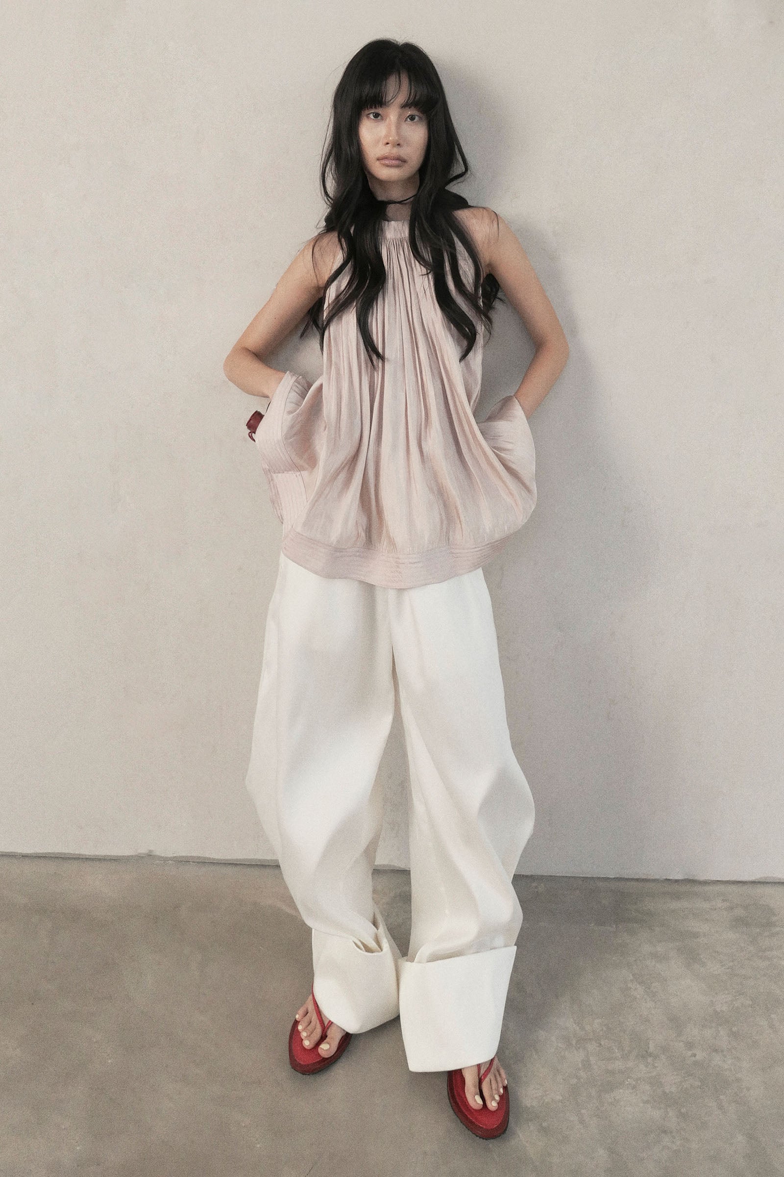 Khoi Sac Seam Pocket Pants