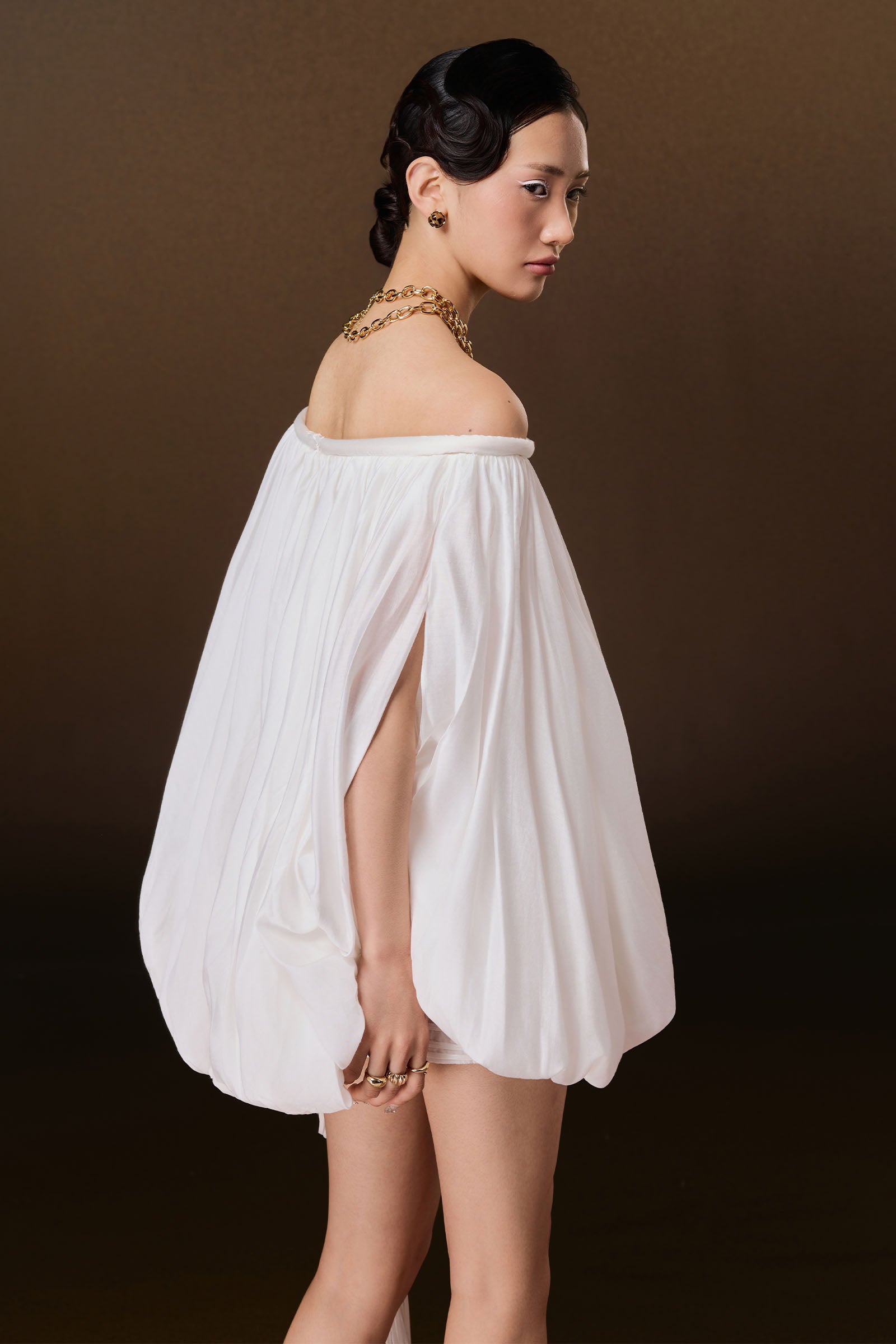 Tierra Off-Shoulder Mini Dress