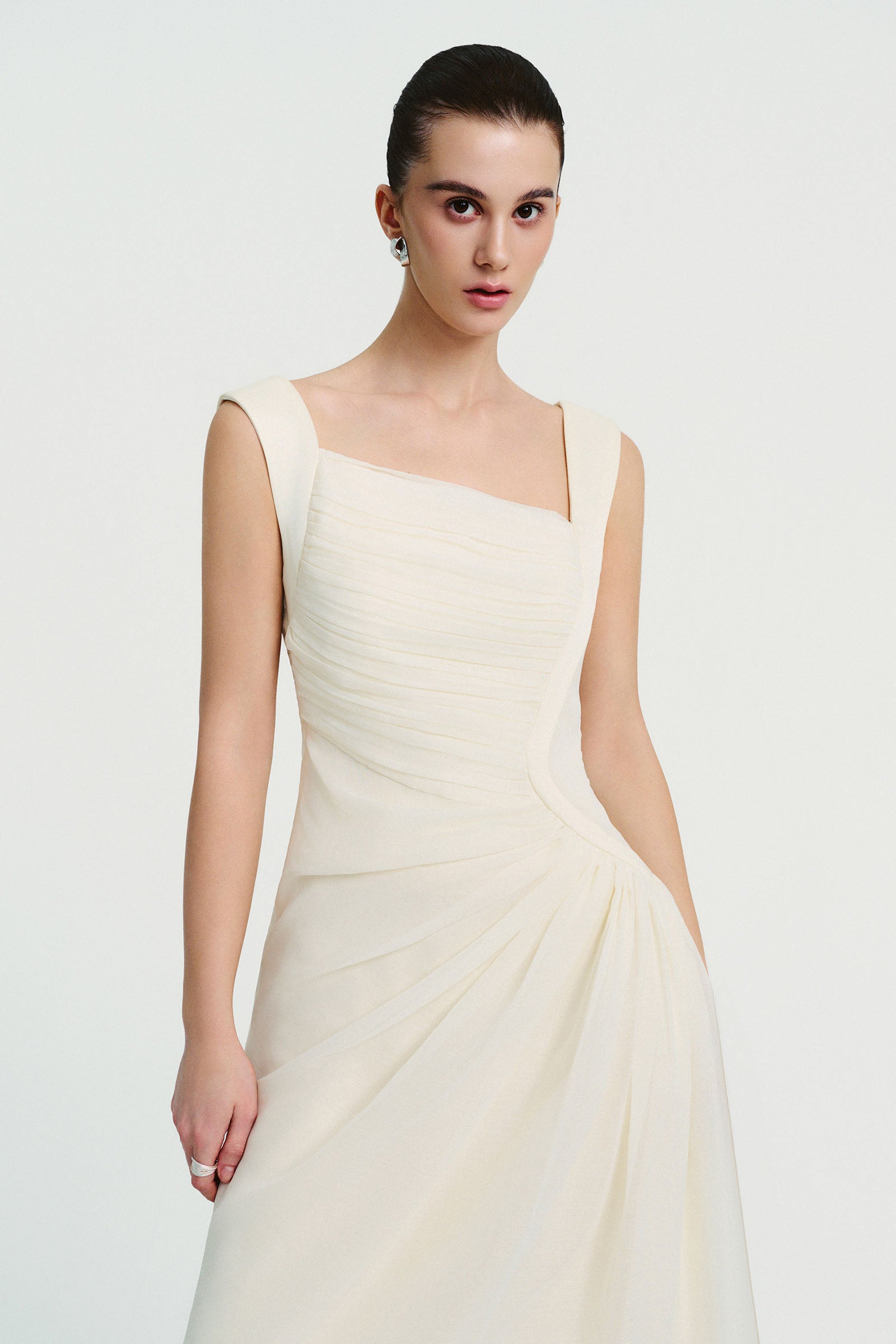Bianca Ruched Maxi Dress