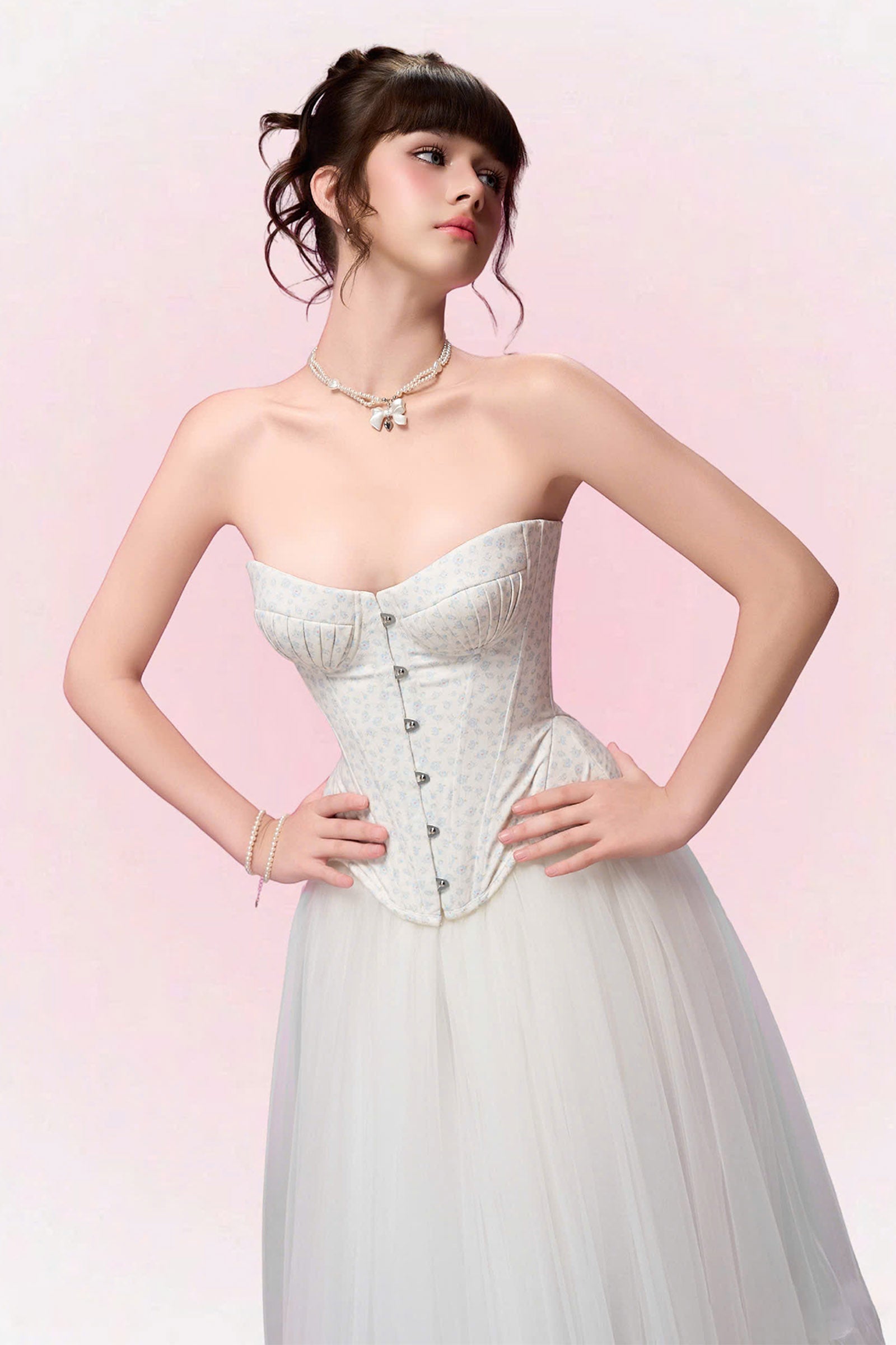 Meli Ball Gown Gathering Skirt