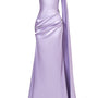 Nimbus Trumpet Extended Flap Silk Floor Length Dress