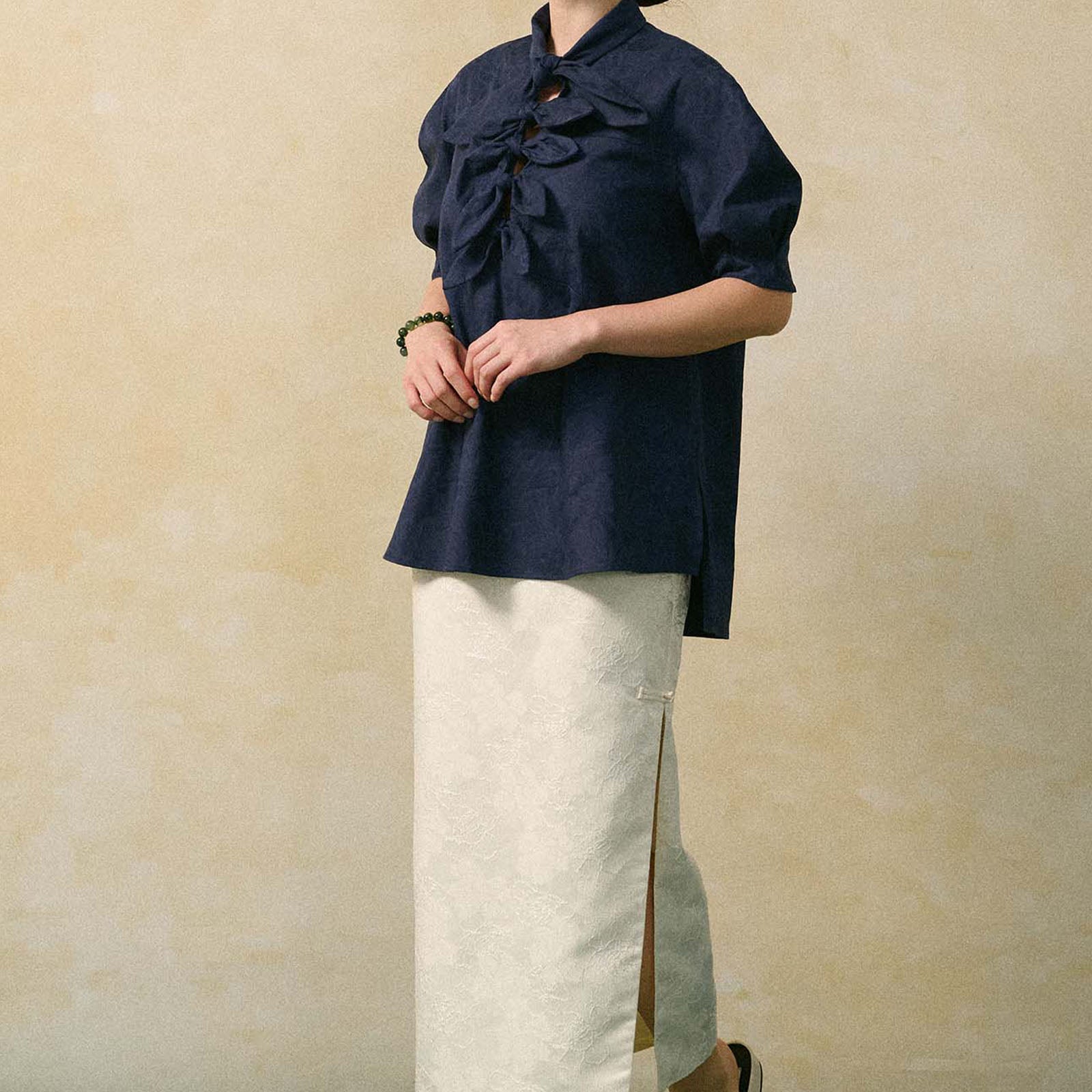 Lam Kieu Straight Skirt
