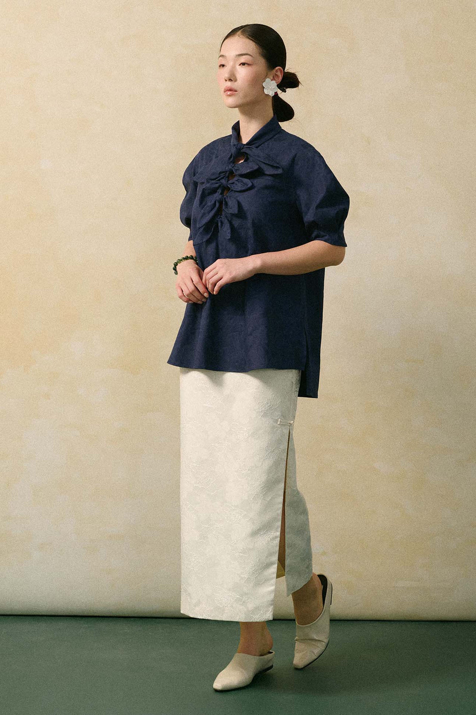 Lam Kieu Straight Skirt