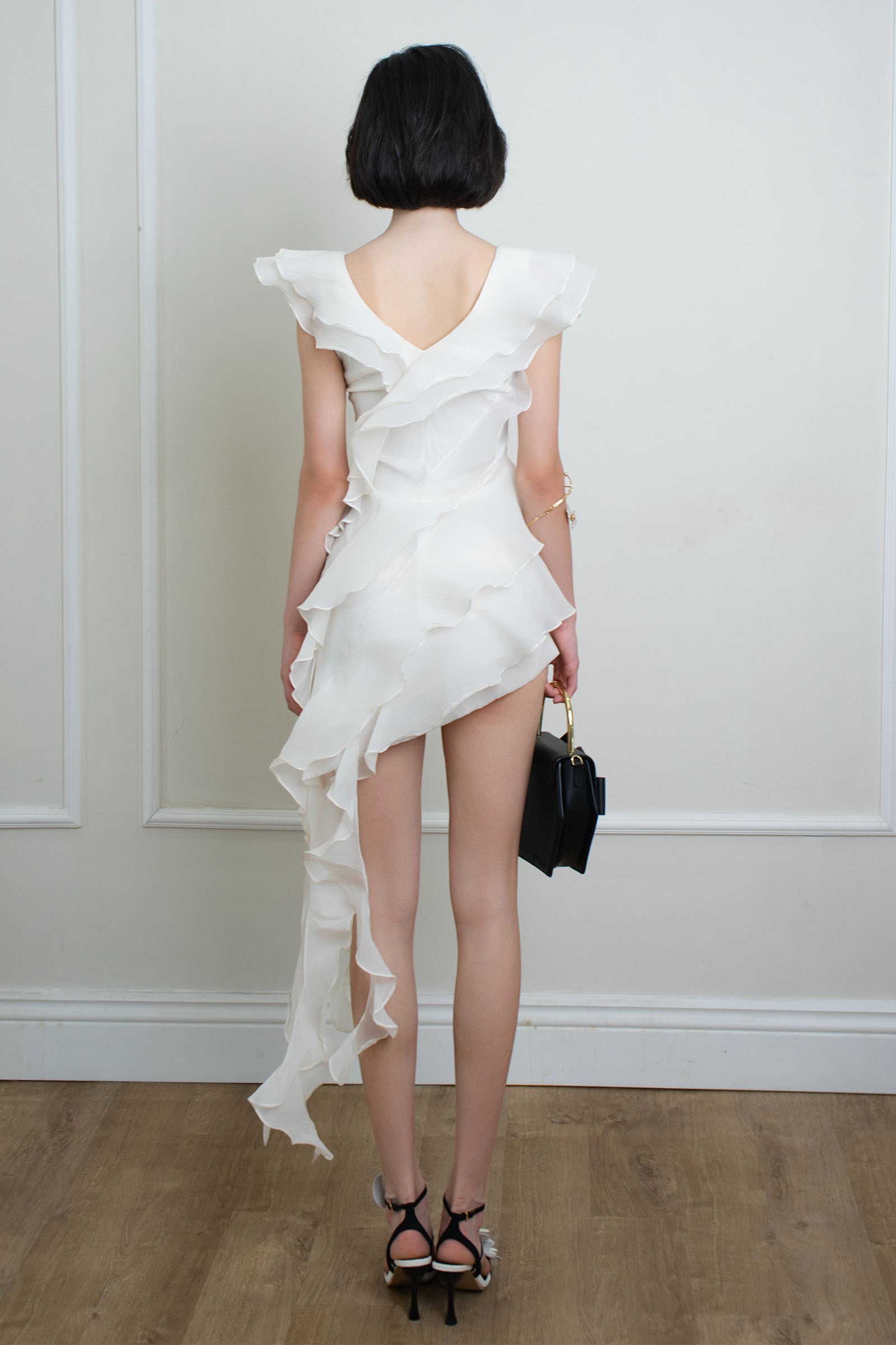 Florette Ruffle Mini Dress