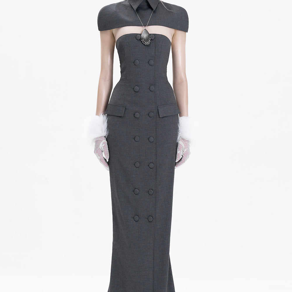 Vienne Collared Button Set