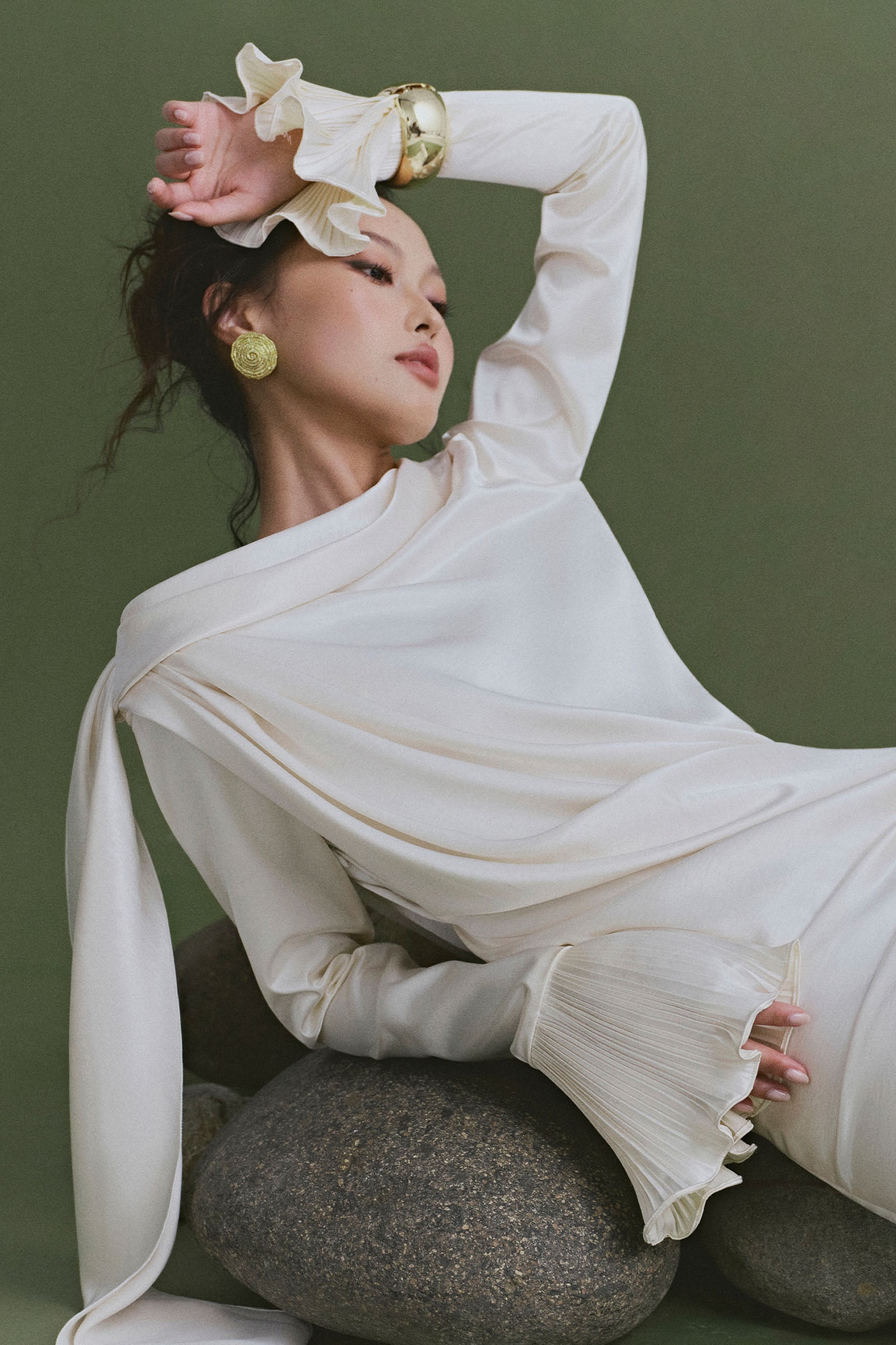Seraphine Draped Maxi Dress