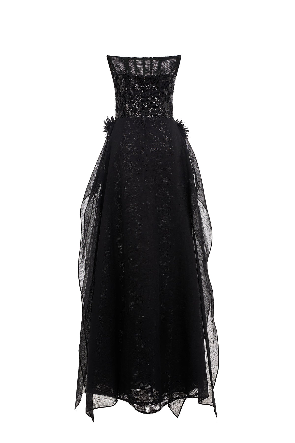 Vesara Applique Maxi Dress