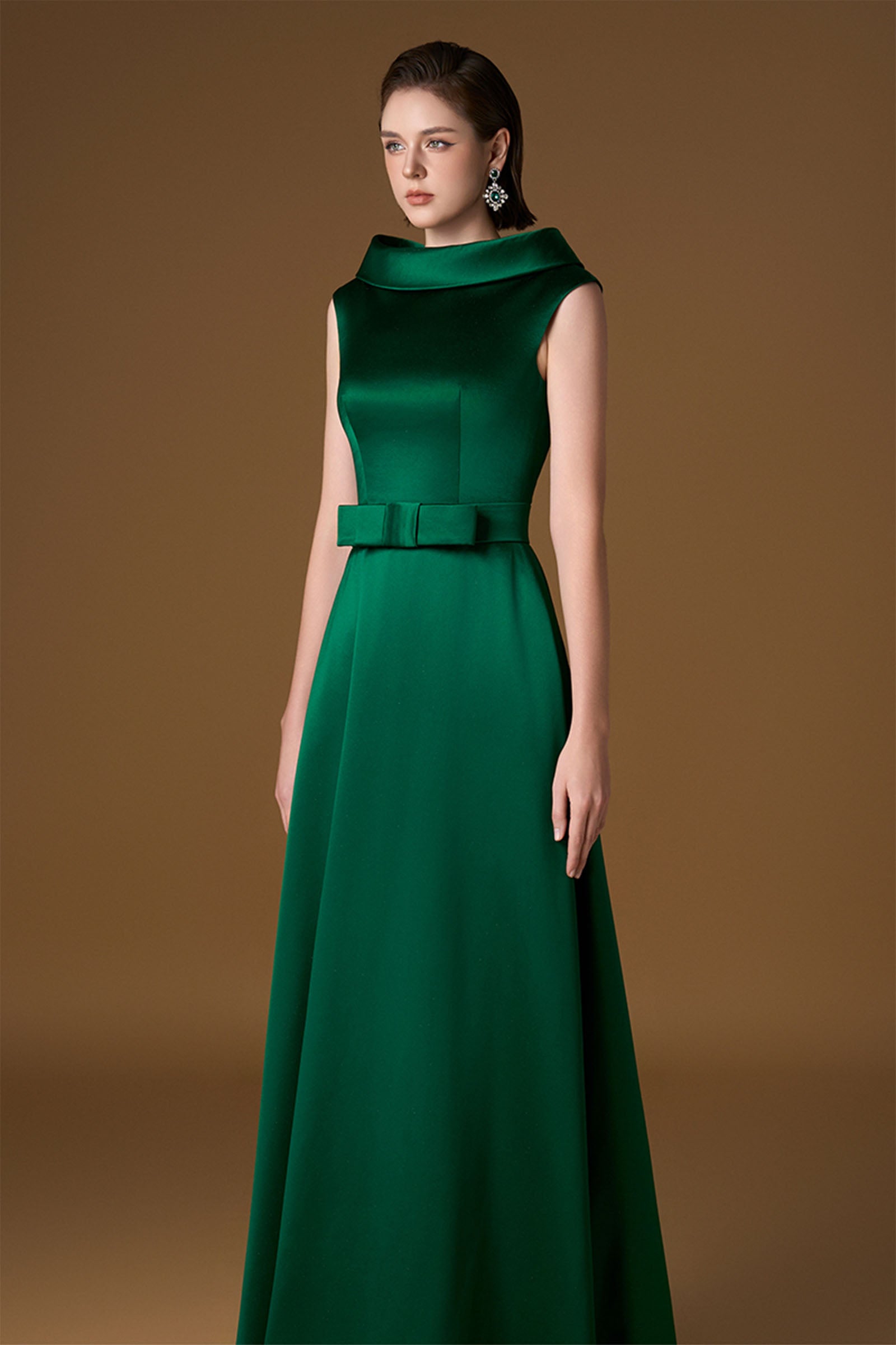 Nyelle Boat Neck Maxi Dress