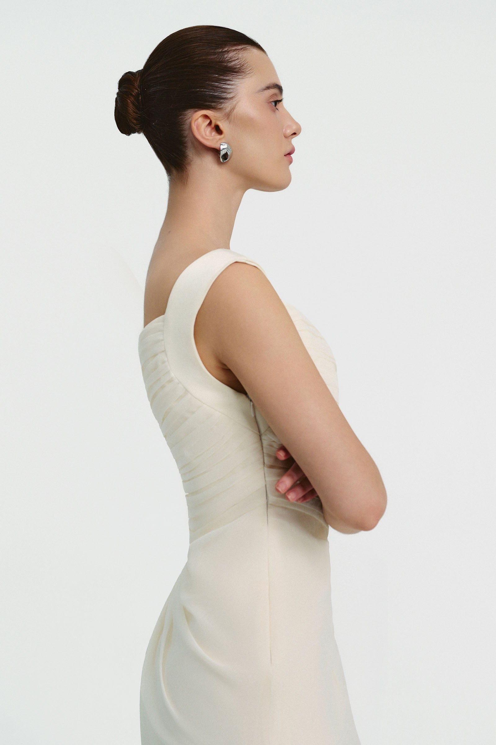 Bianca Ruched Maxi Dress