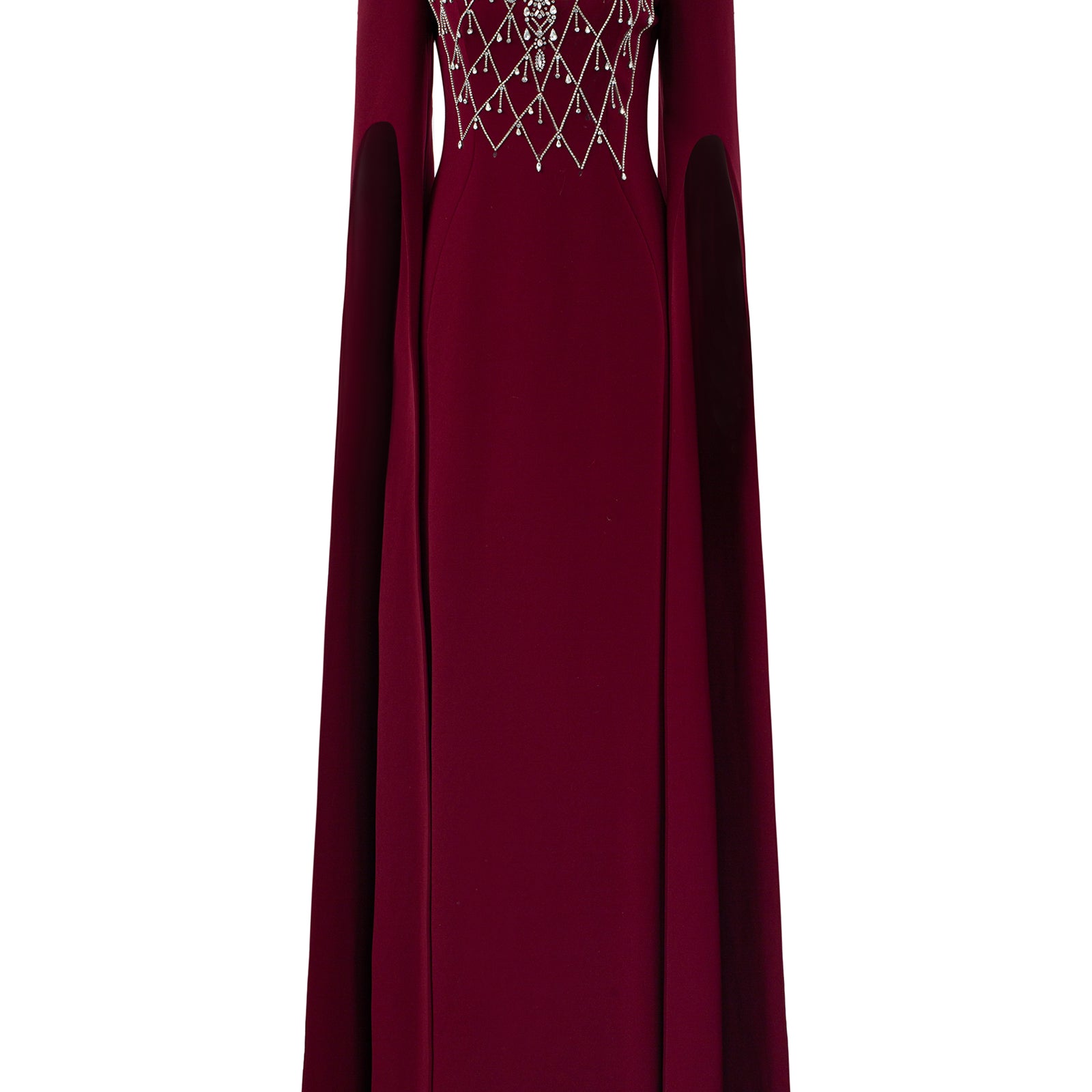 Leilani Cape Sleeve Maxi Dress