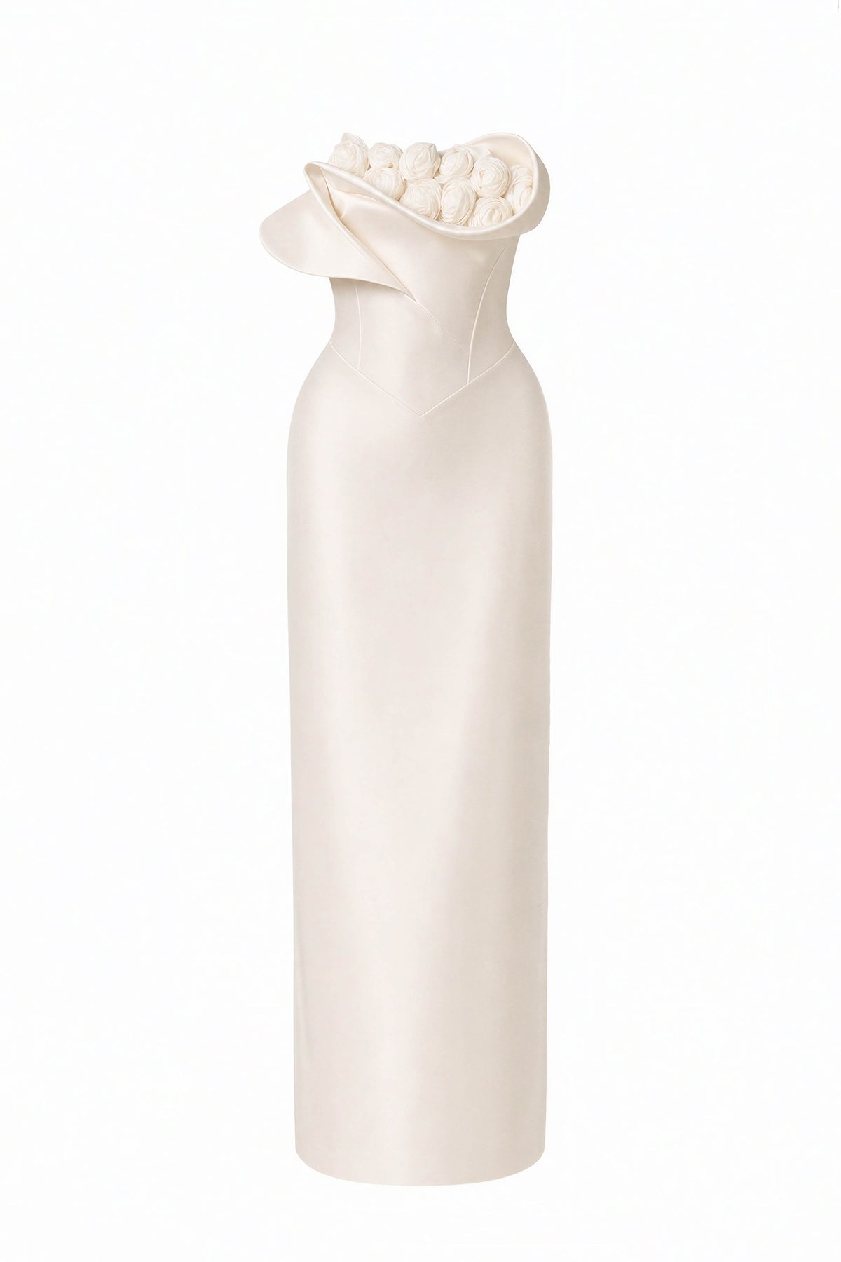 Seraphine Taffeta Floral Maxi Dress