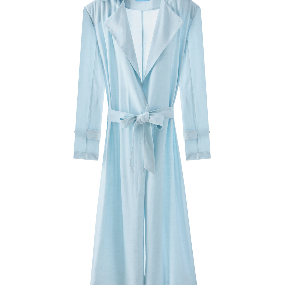 Tether Notch Neck Trench Coat