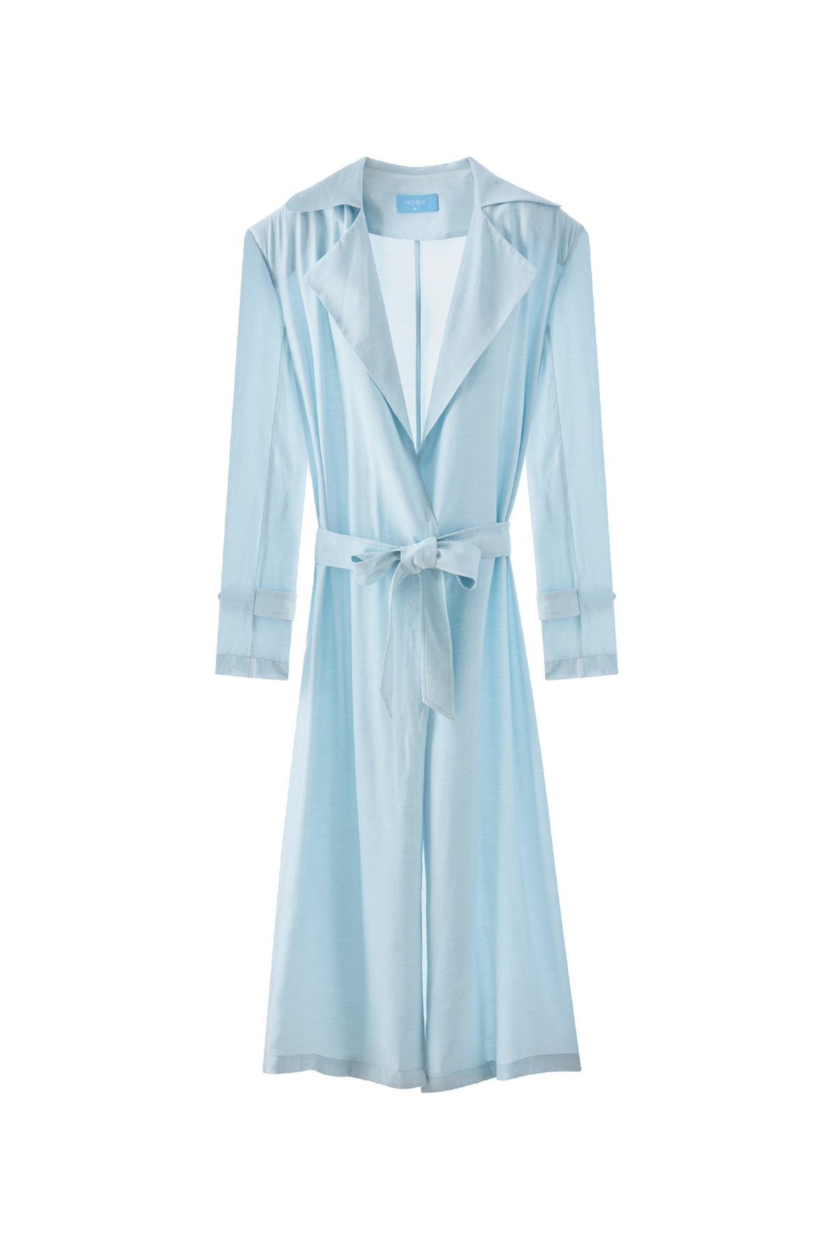 Tether Notch Neck Trench Coat