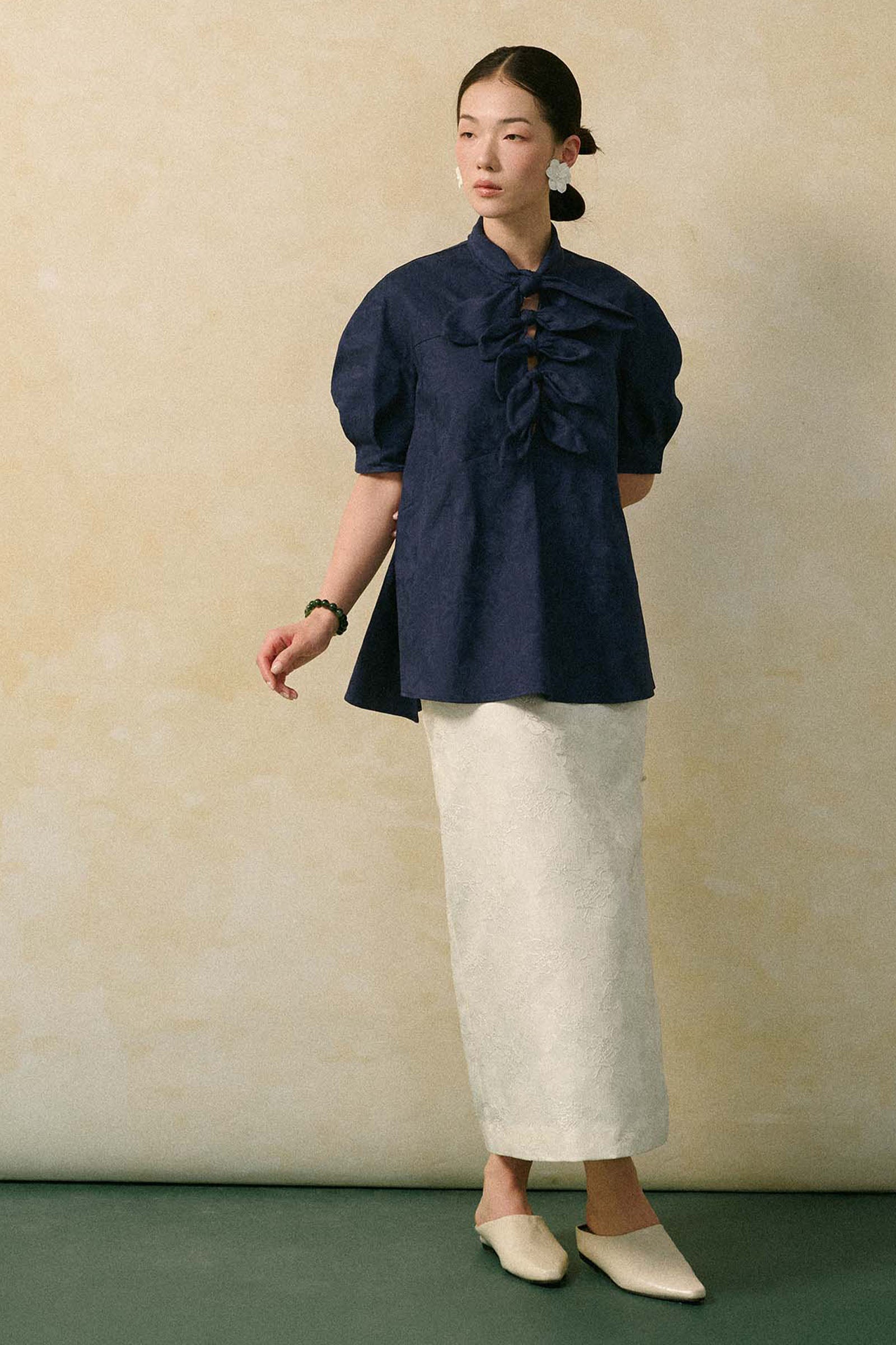 Lam Kieu Straight Skirt