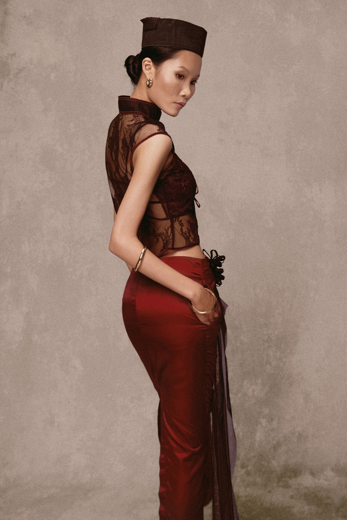 De Paris Applique Skirt