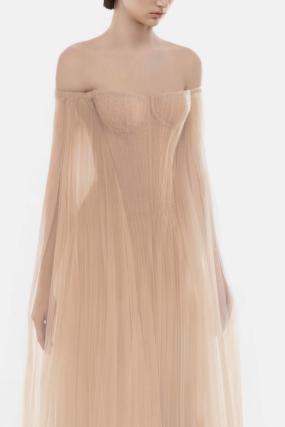 Elia Split Sleeve Midi Dress