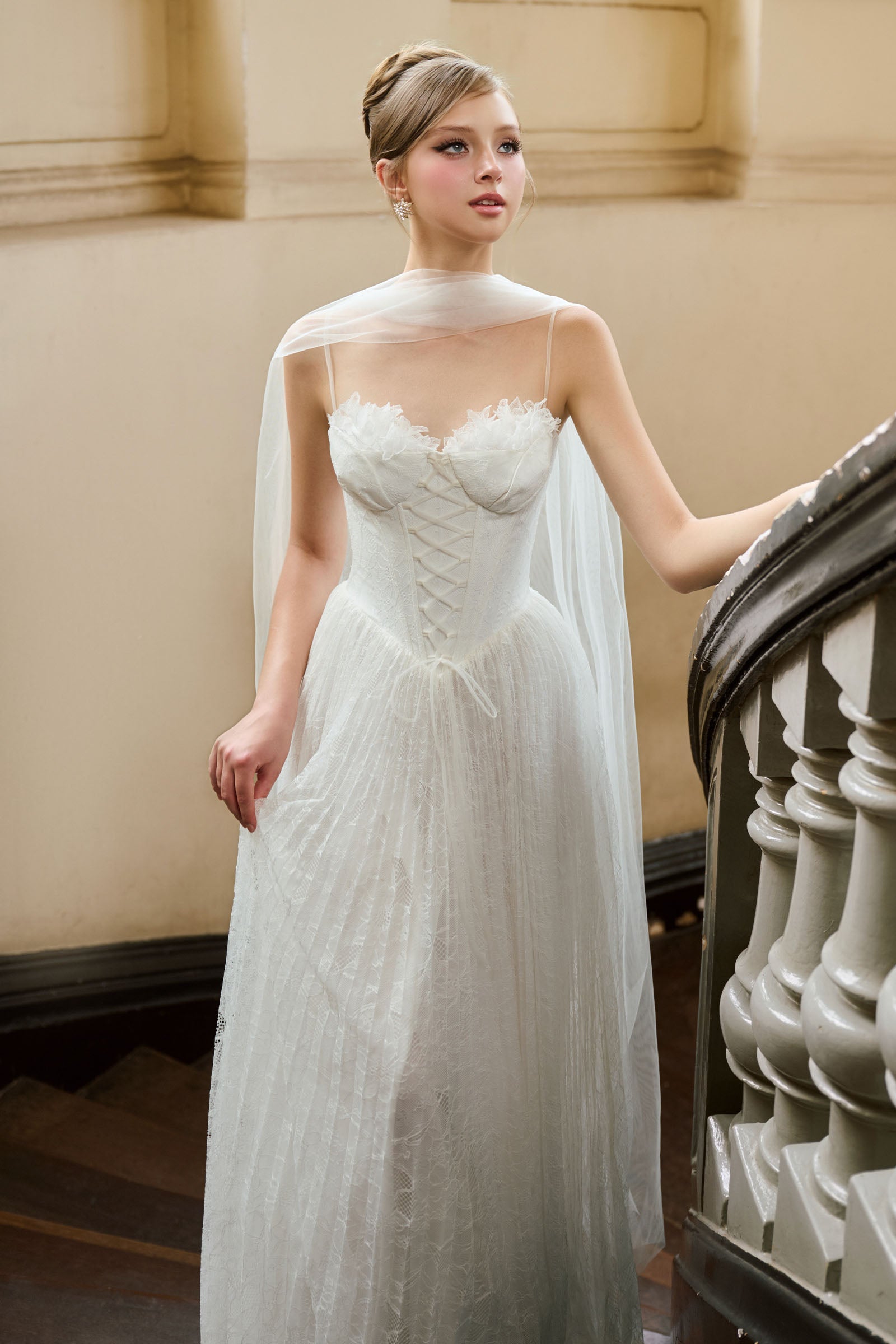 Twilight Pleated Maxi Dress