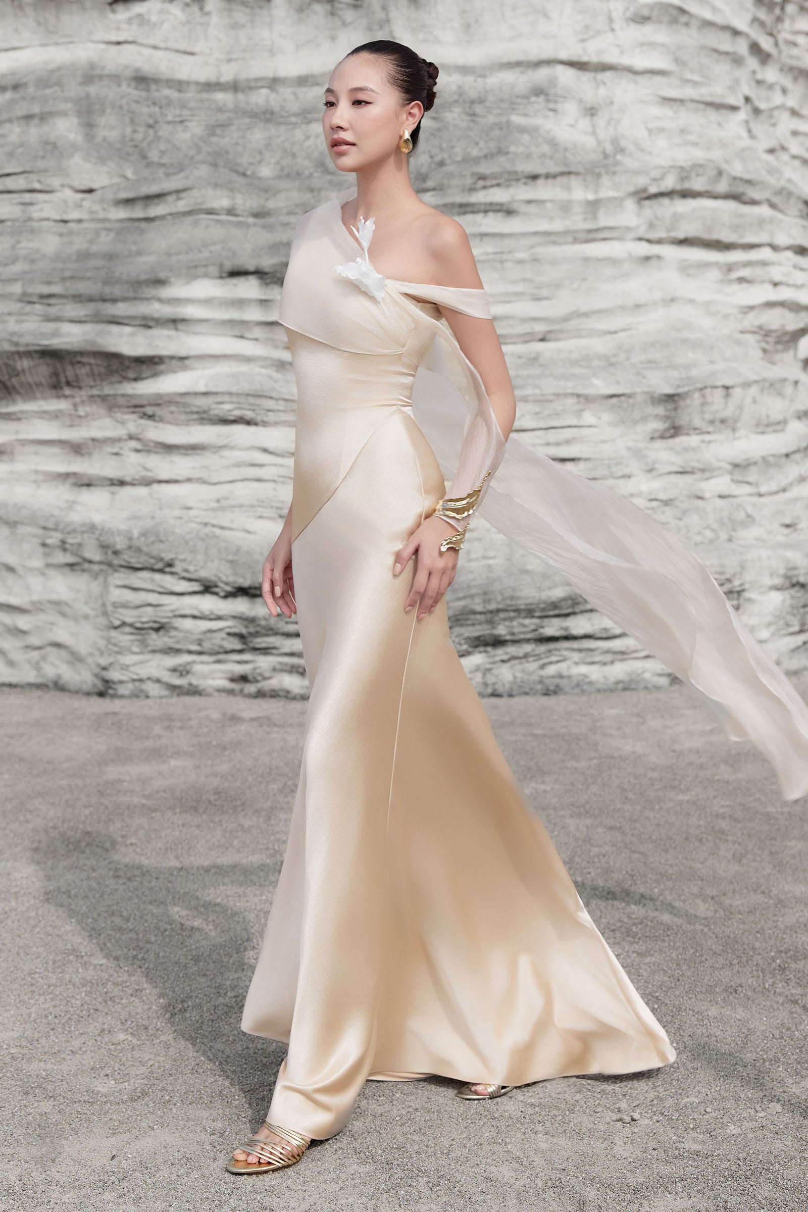 Soie D'aube Mermaid Maxi Dress