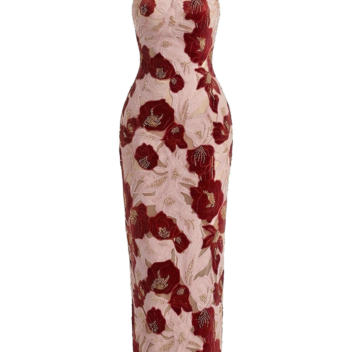 Rosée Applique Maxi Dress