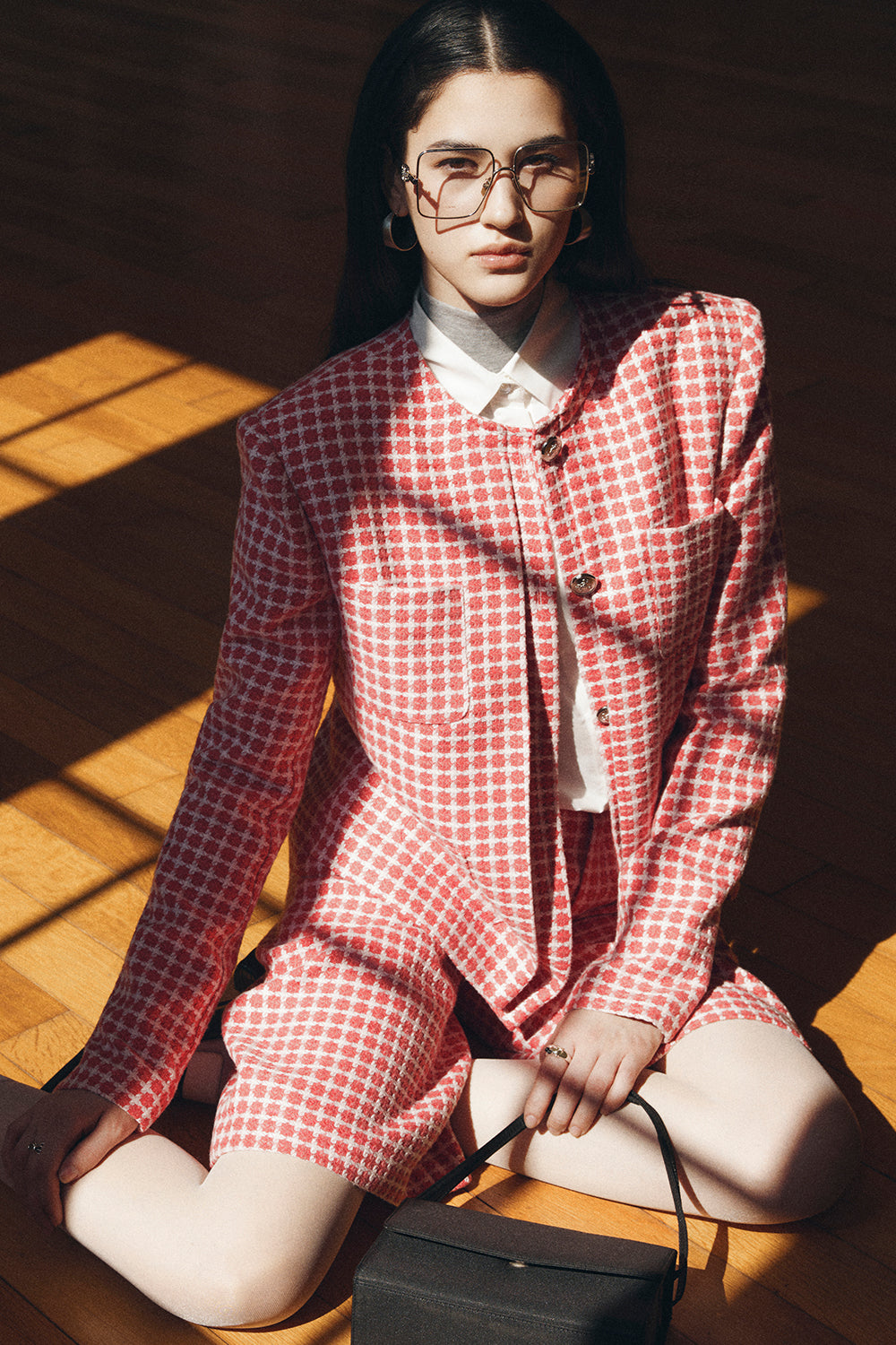 Daniella Round Neck Button Jacket