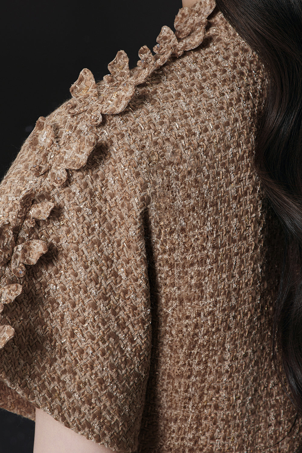 Elle Butterfly Sleeve Midi Dress