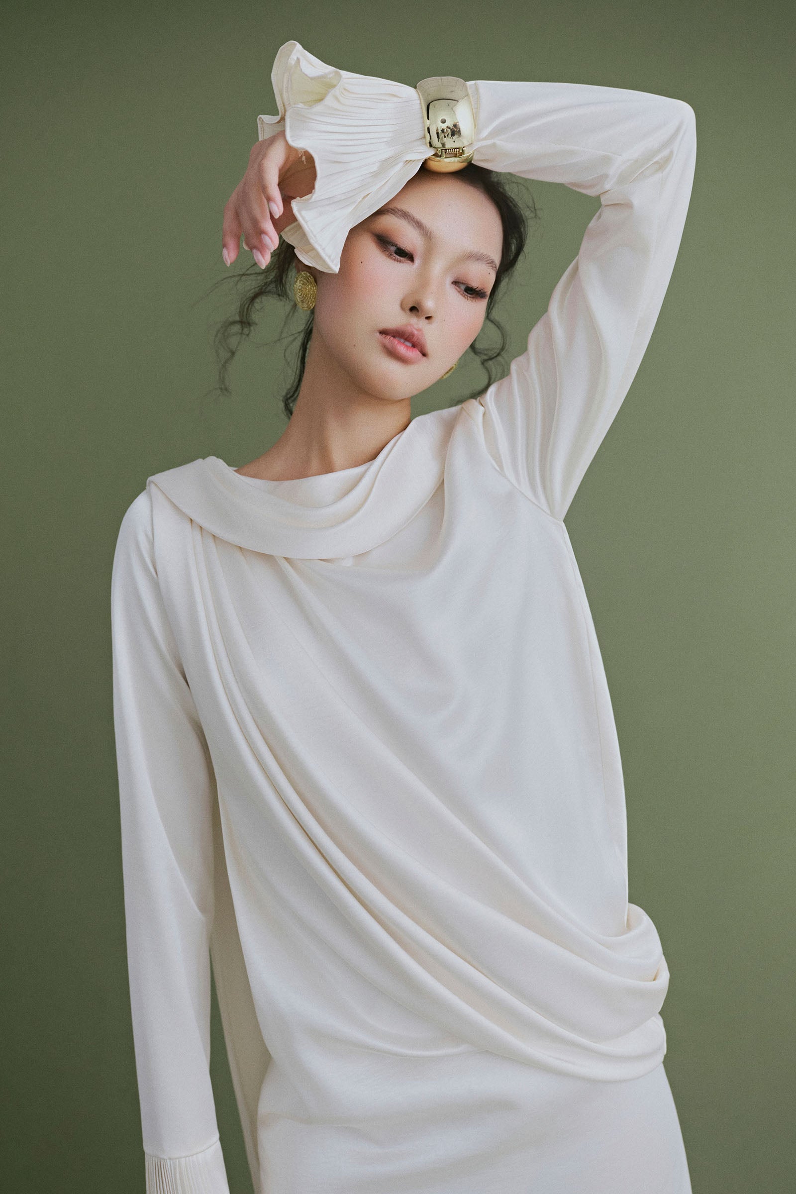 Seraphine Draped Maxi Dress